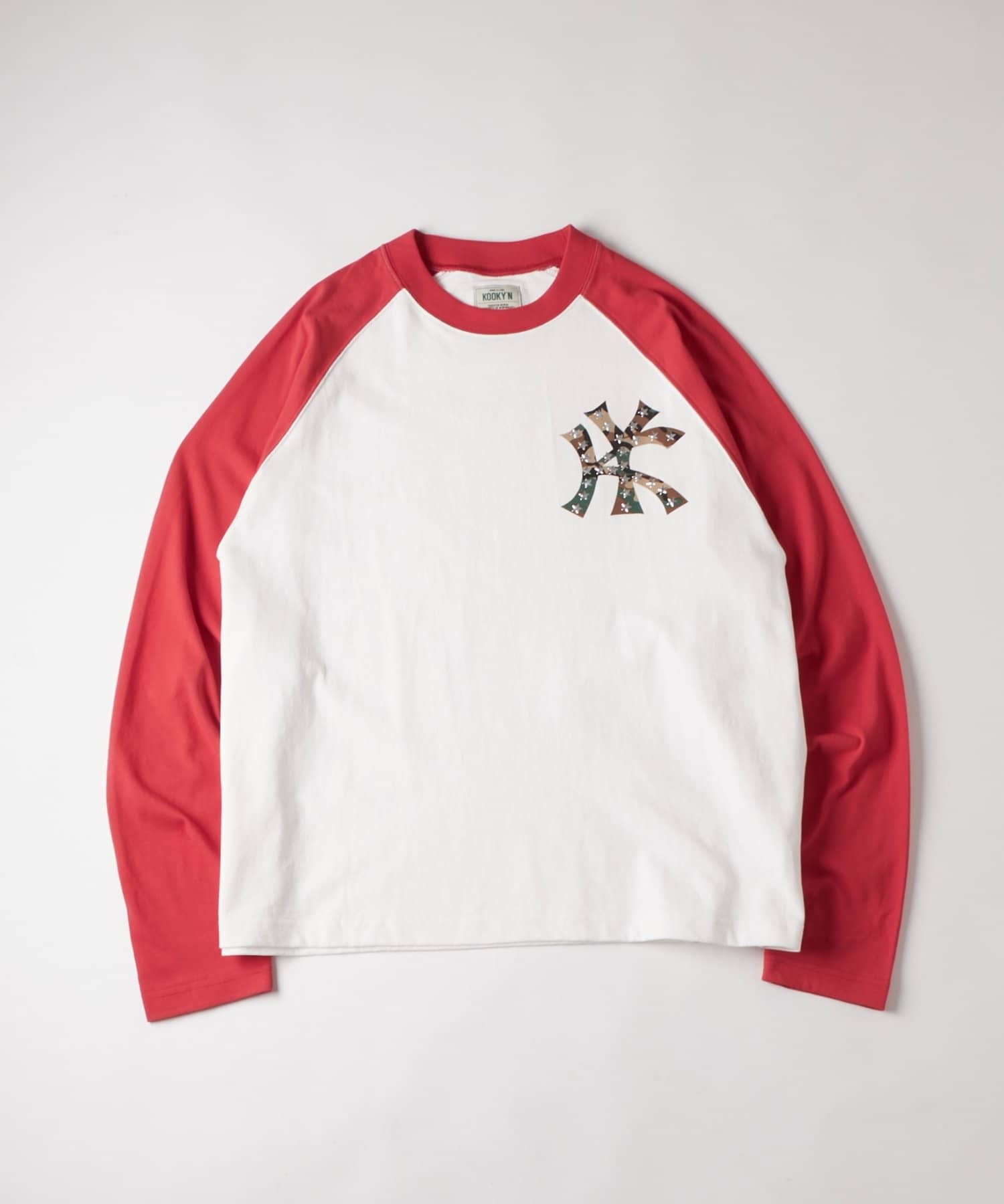 WHO’S WHO gallery(フーズフーギャラリー) 【UNISEX】KOOKY'N KYスタースタッズラグランロンTEE