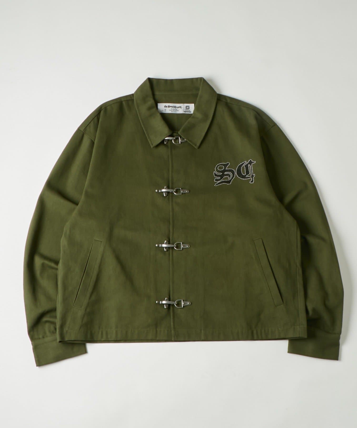 WHO’S WHO gallery(フーズフーギャラリー) 【UNISEX】Sourcreamファイヤーマンシャツブルゾン