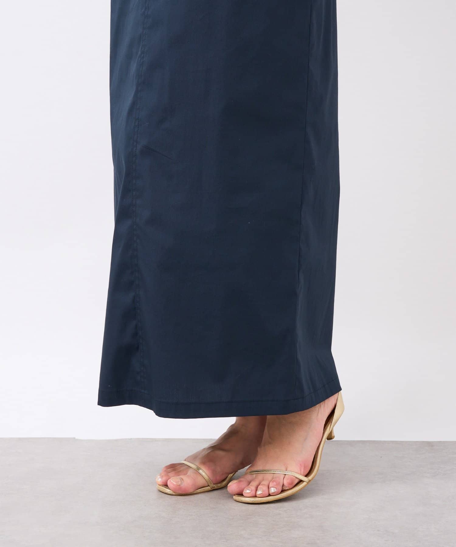 OUTLET(アウトレット) 【La boutique BonBon】コットンナイロンアメスリワンピース