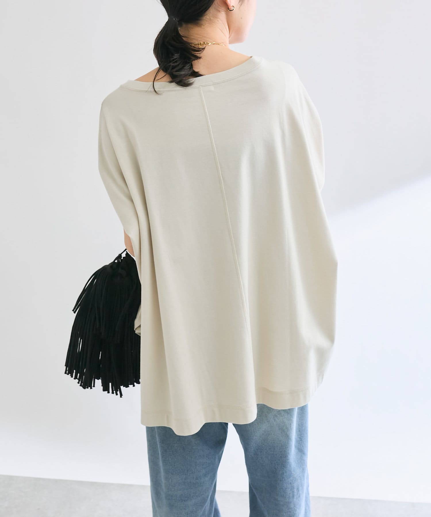 OUTLET(アウトレット) 【RIVE DROITE】ガードスウェットフォルムカットソー