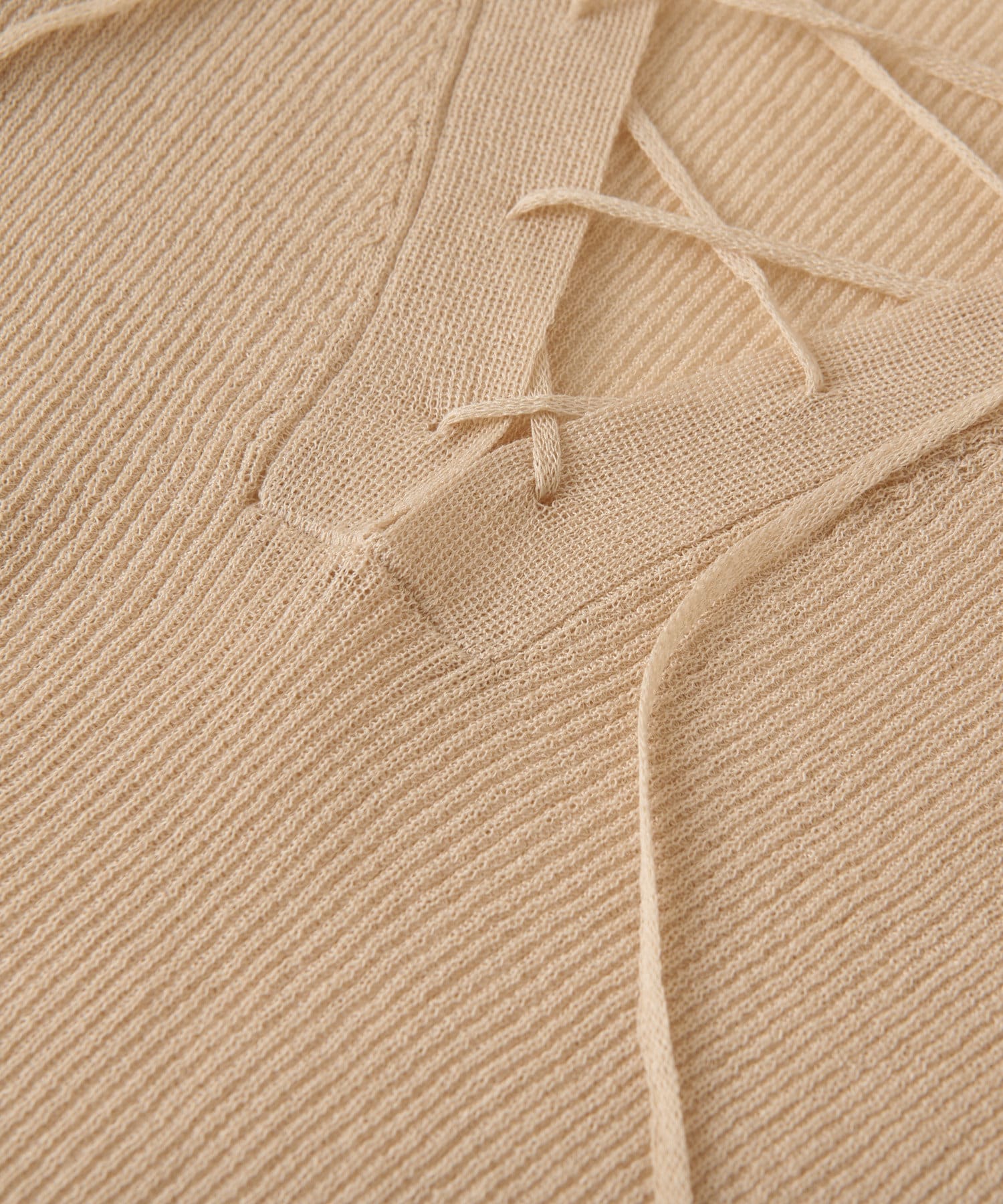 OUTLET(アウトレット) 【RIVE DROITE】レースアップニット