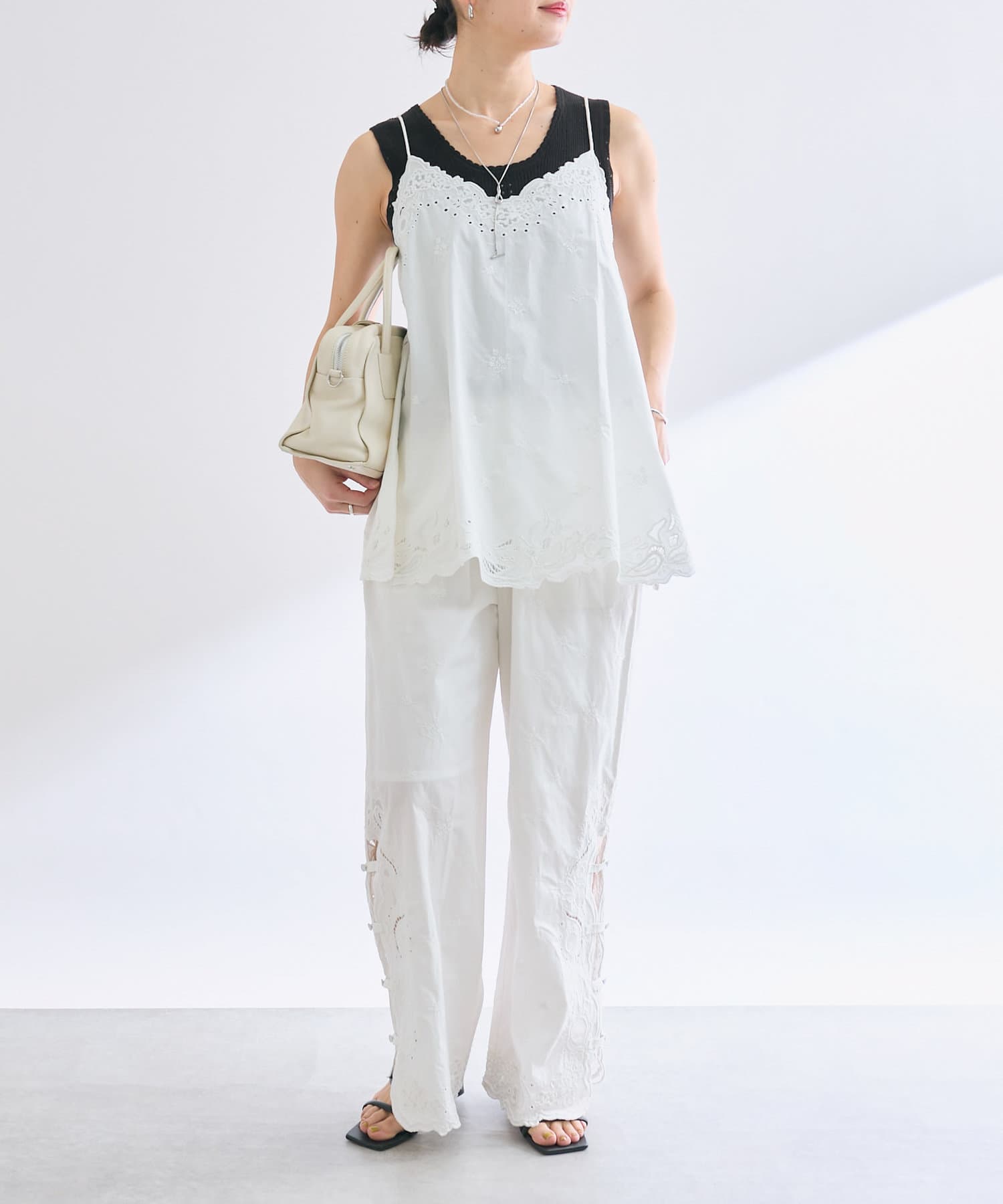 OUTLET(アウトレット) 【RIVE DROITE】アイレットニットタンク