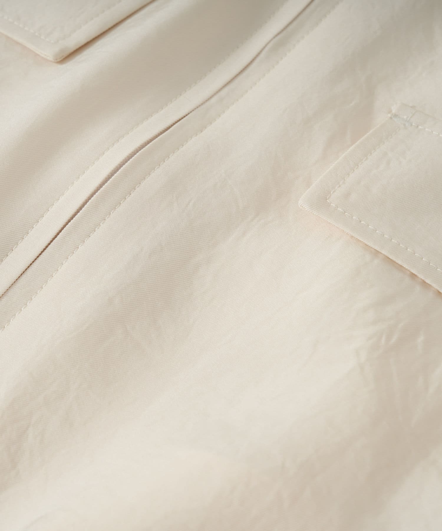 OUTLET(アウトレット) 【RIVE DROITE】アセテートツイルブルゾン