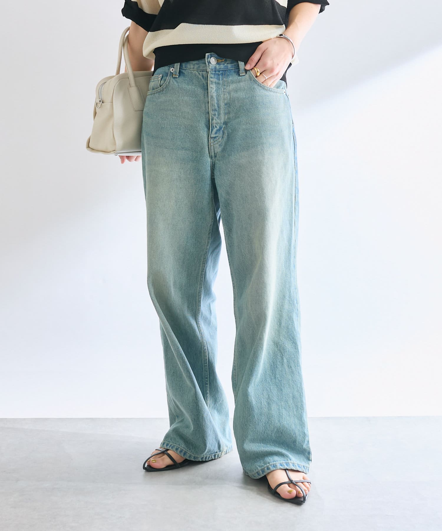OUTLET(アウトレット) 【RIVE DROITE】LOOSE DENIM