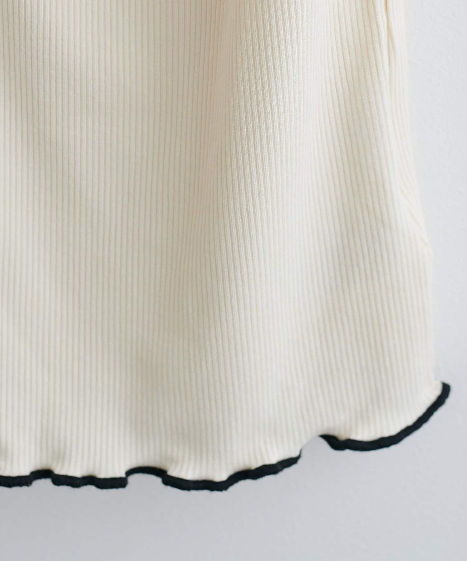 DISCOAT(ディスコート) 【umm.】メロー前リボンタンク