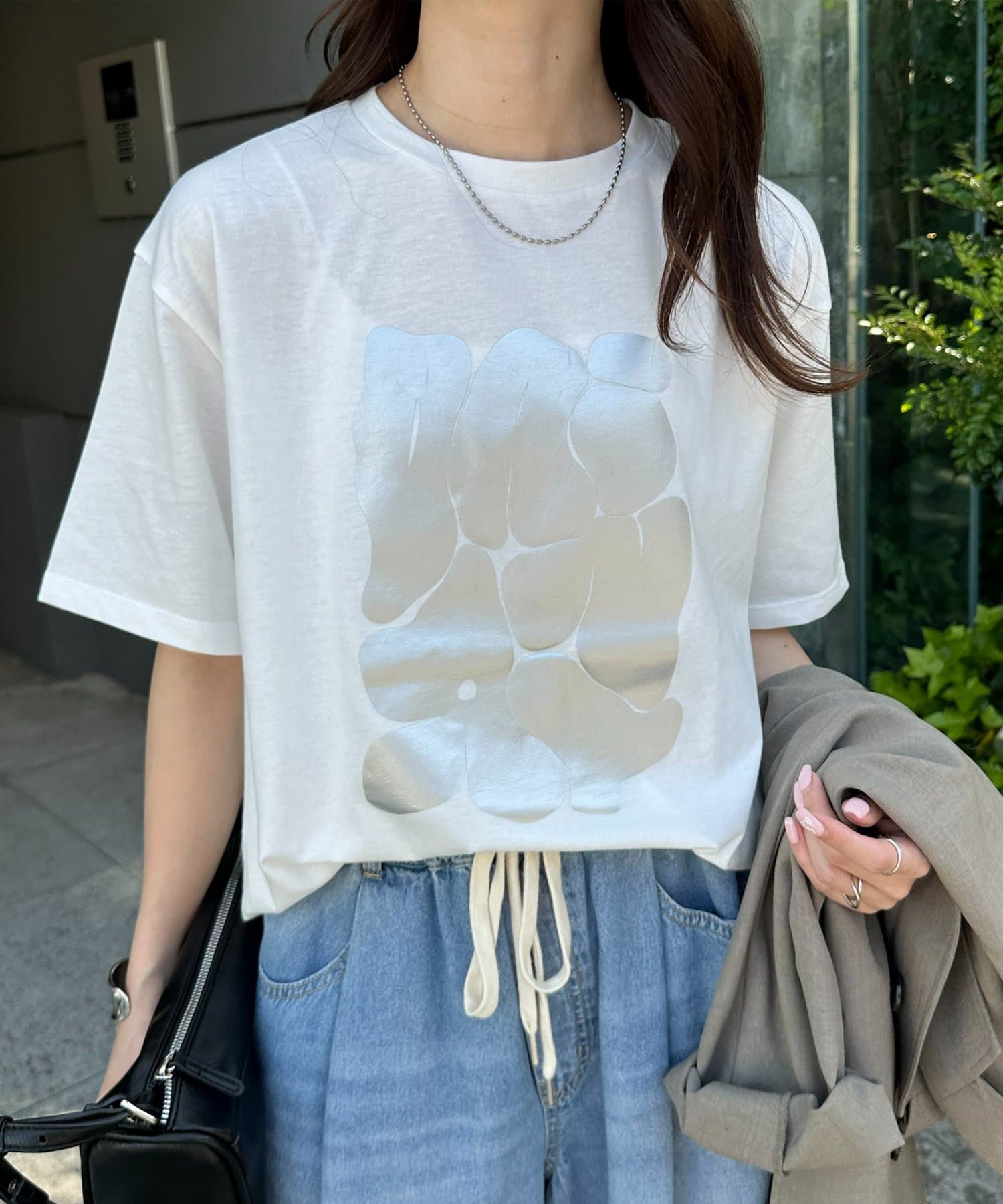 DISCOAT(ディスコート) 【WEB限定】アートロゴTシャツ