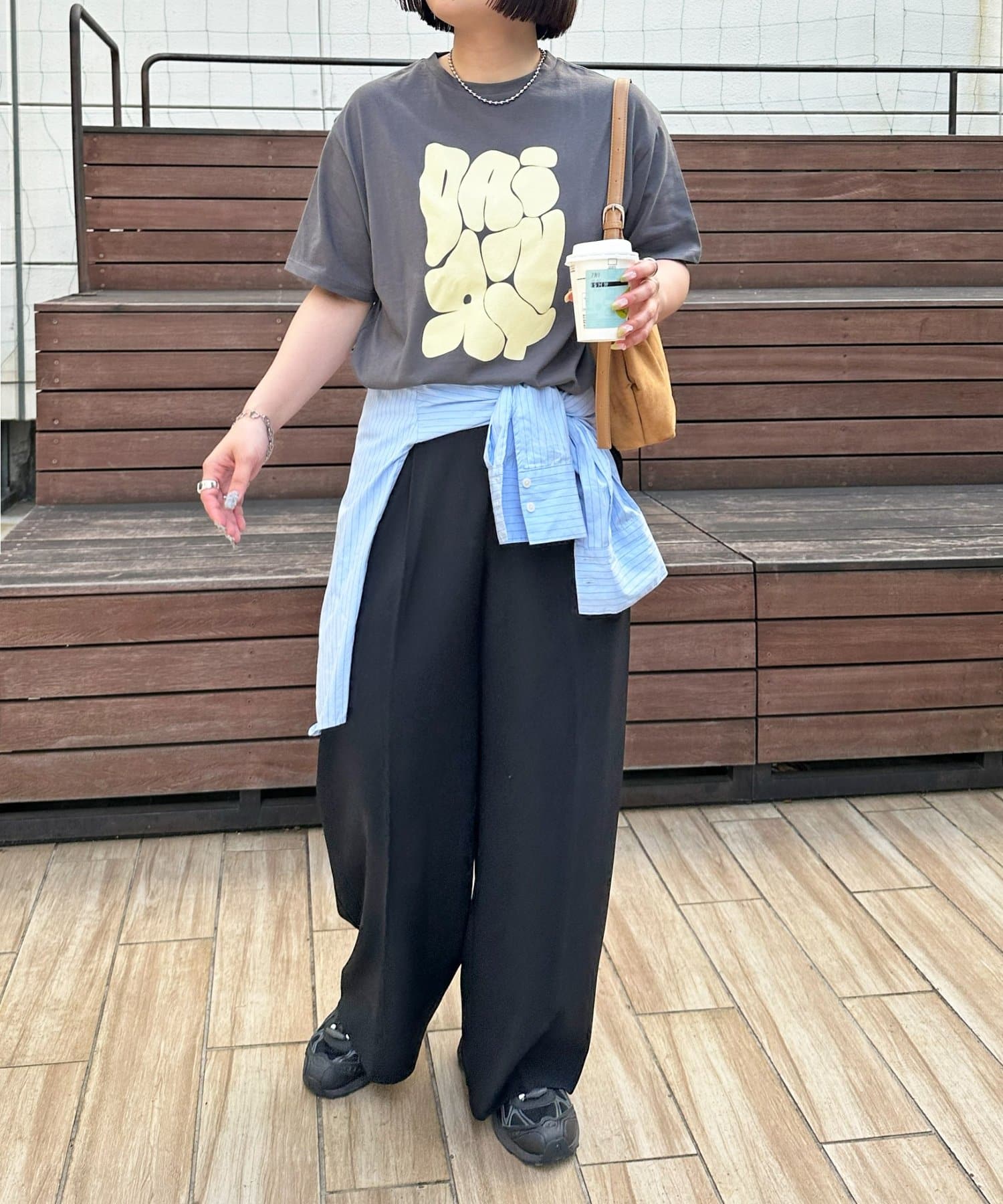 DISCOAT(ディスコート) 【WEB限定】アートロゴTシャツ