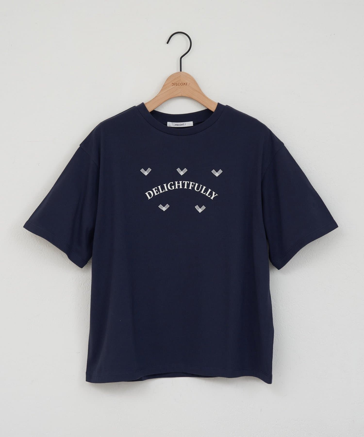 DISCOAT(ディスコート) 【WEB限定】ハートロゴTシャツ