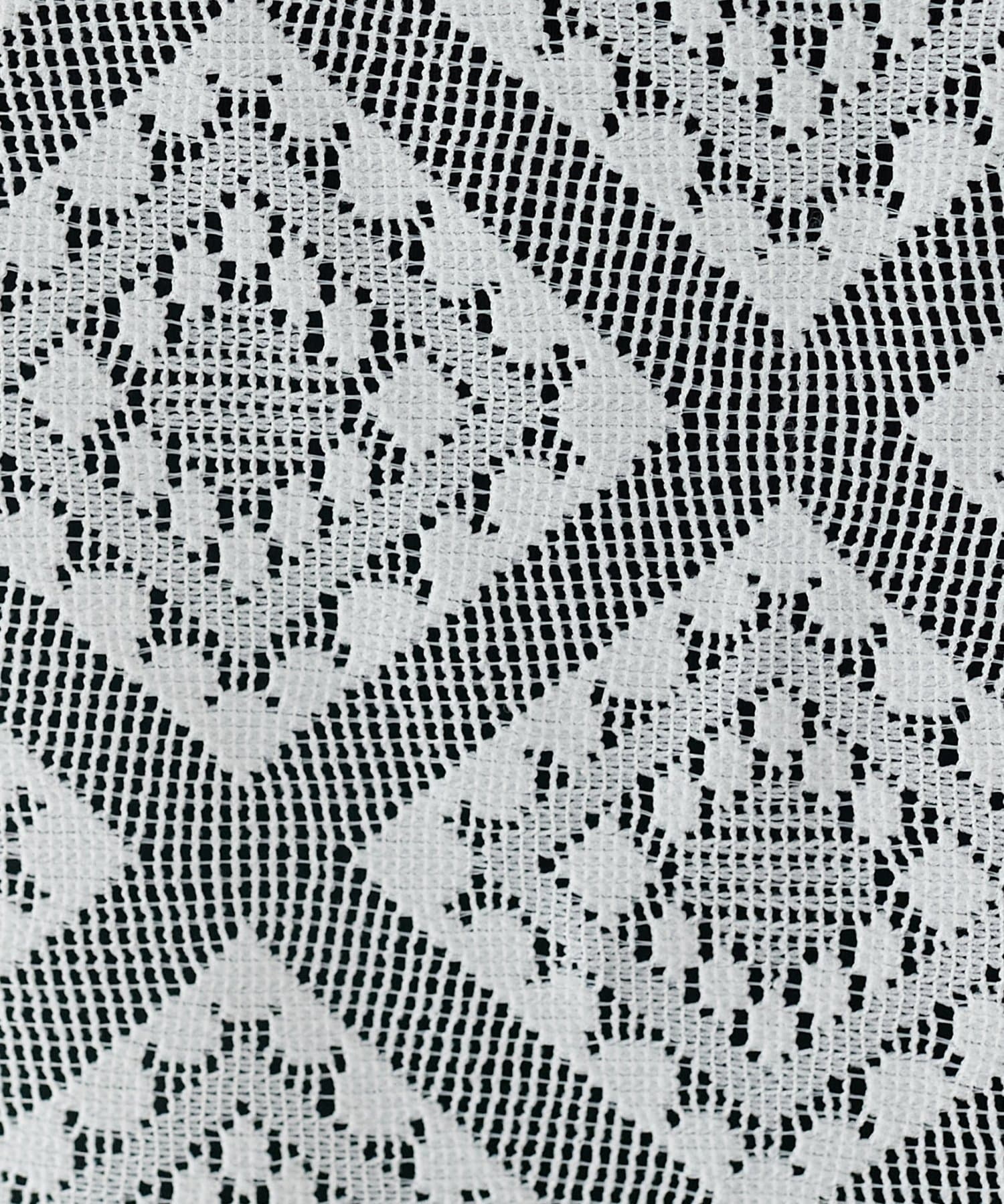 DISCOAT(ディスコート) 【WEB限定】ダイヤ柄レースベスト