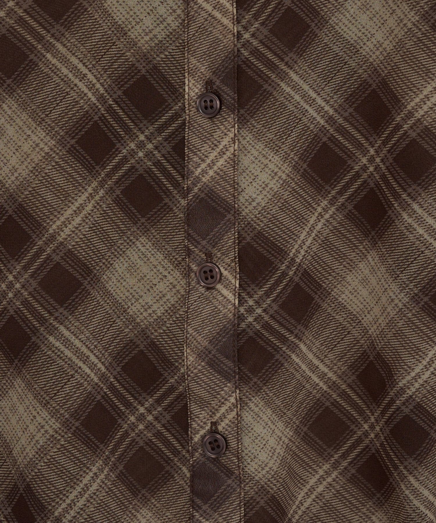 DISCOAT(ディスコート) 【WEB限定】裾ドロストワイドスリーブシャツ