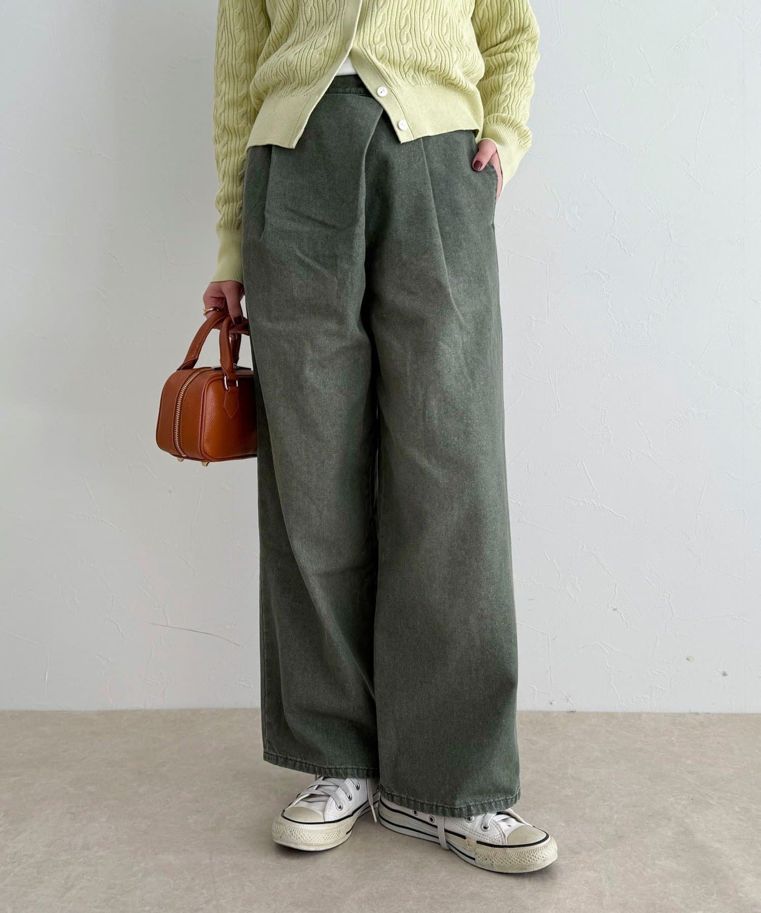 FREDY & GLOSTER(フレディ アンド グロスター) 《セットアップ対応》ラップデニムパンツ