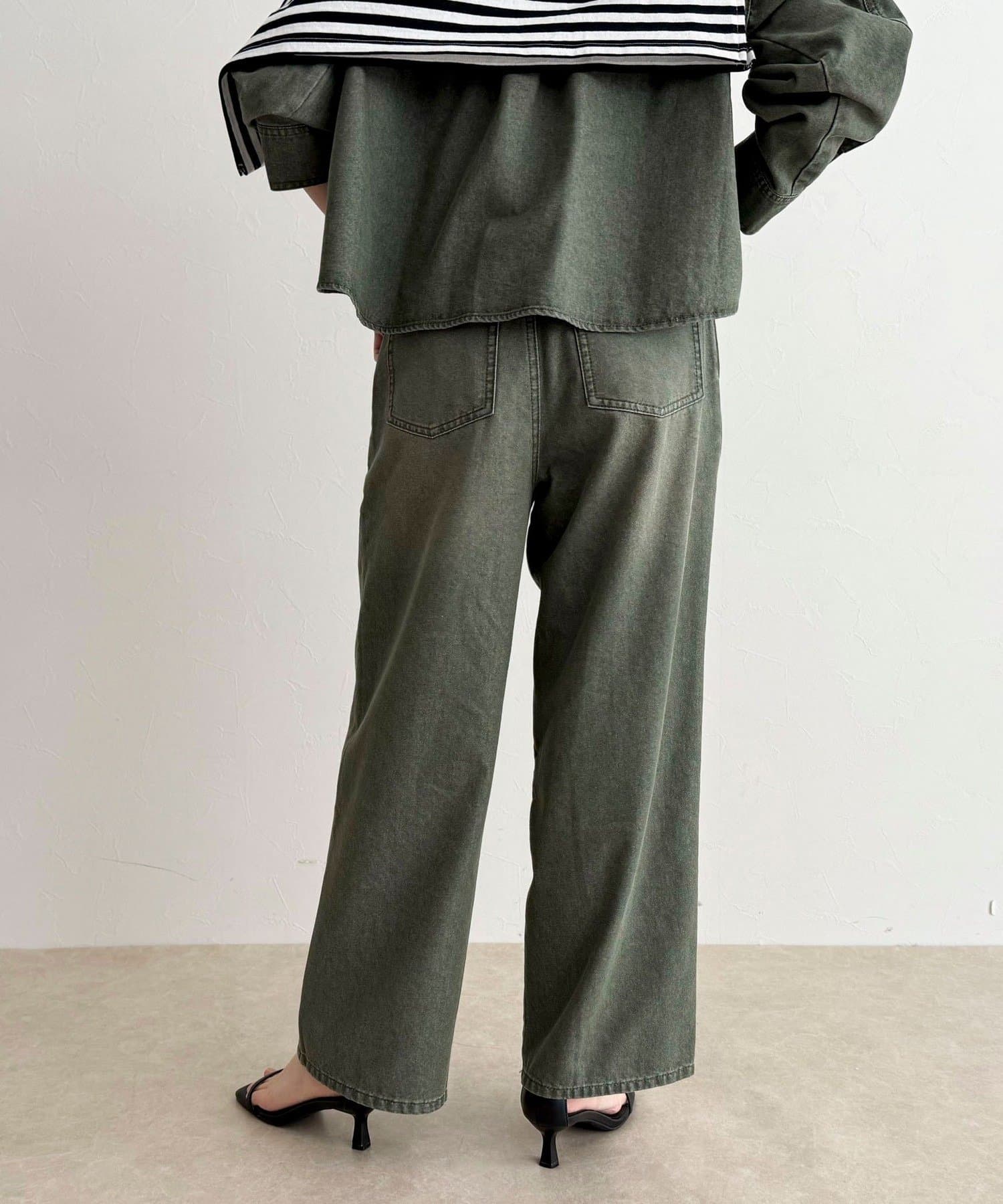 FREDY & GLOSTER(フレディ アンド グロスター) 《セットアップ対応》ラップデニムパンツ