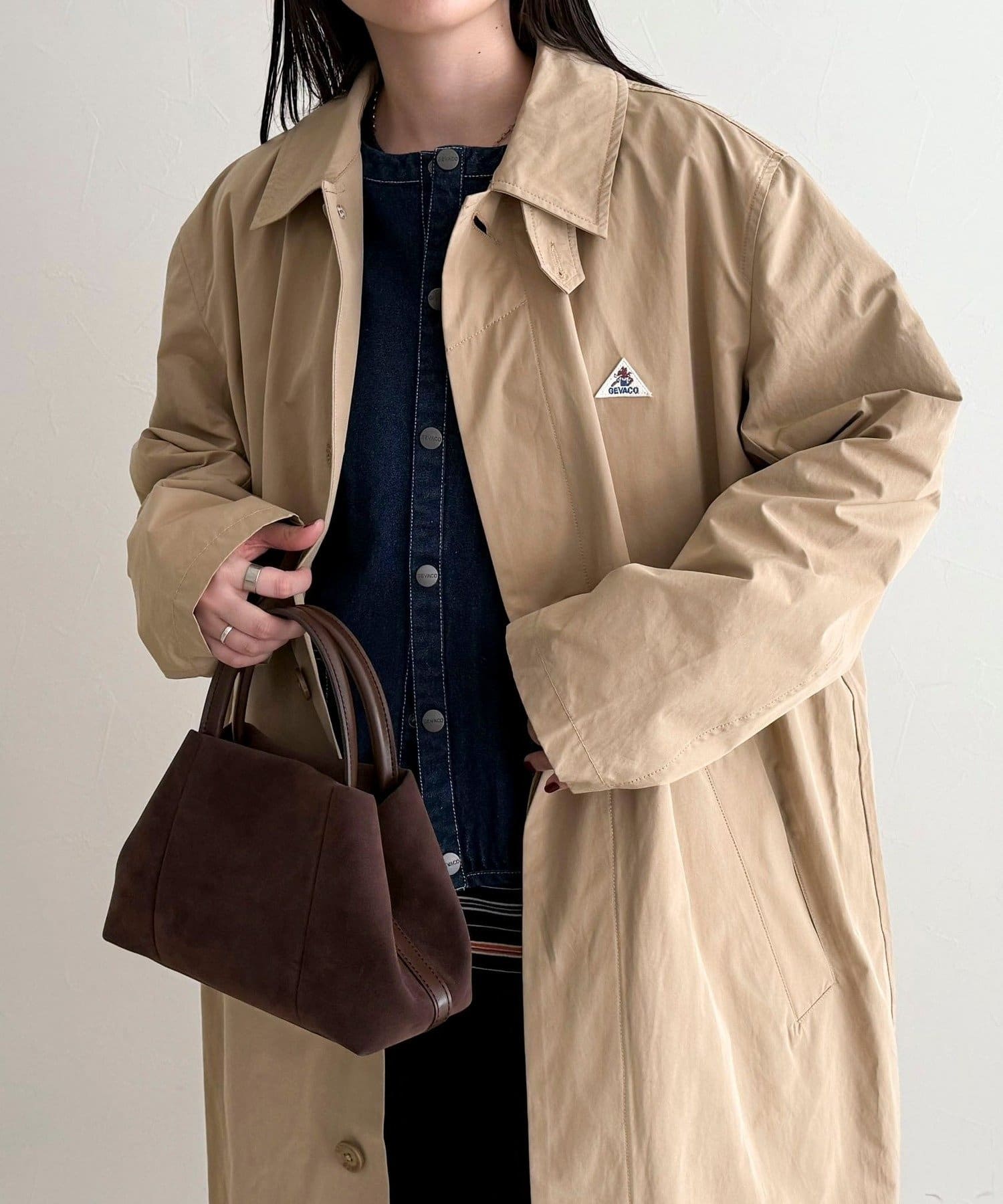 FREDY & GLOSTER(フレディ アンド グロスター) 【GEVACO/ゲバコ】ステンカラーコート