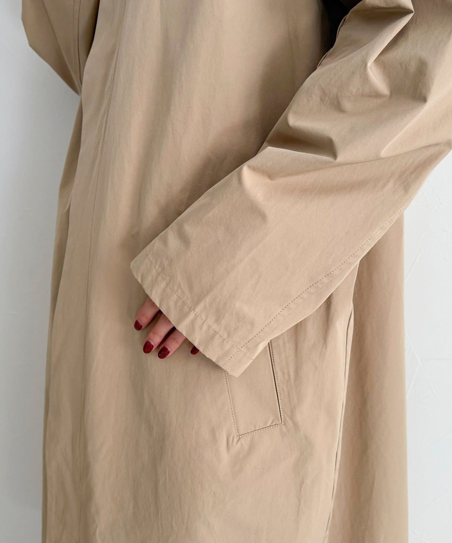 FREDY & GLOSTER(フレディ アンド グロスター) 【GEVACO/ゲバコ】ステンカラーコート