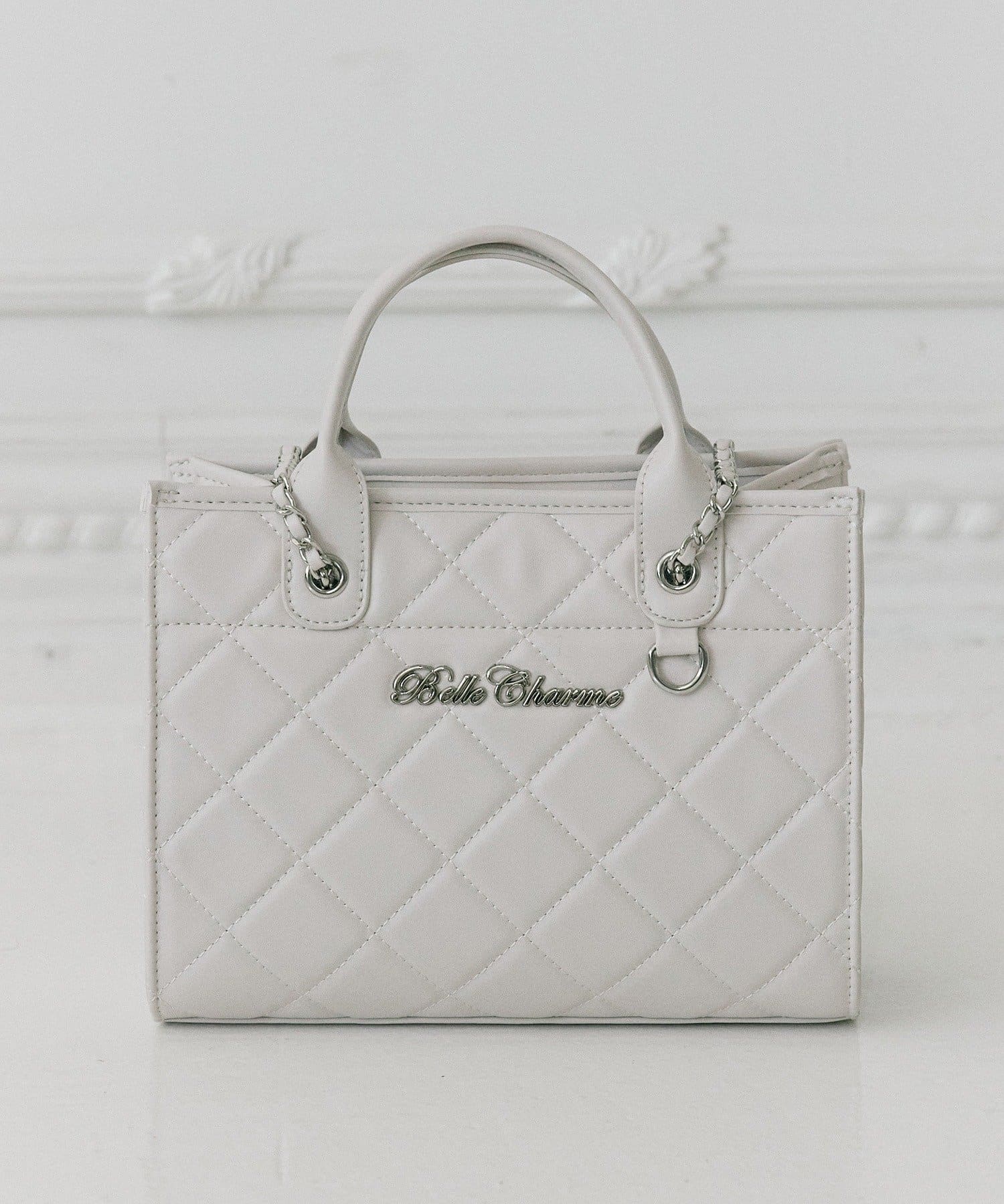 Belle Charme(ベルシャルム) Belle Charme Quilted Mini Tote