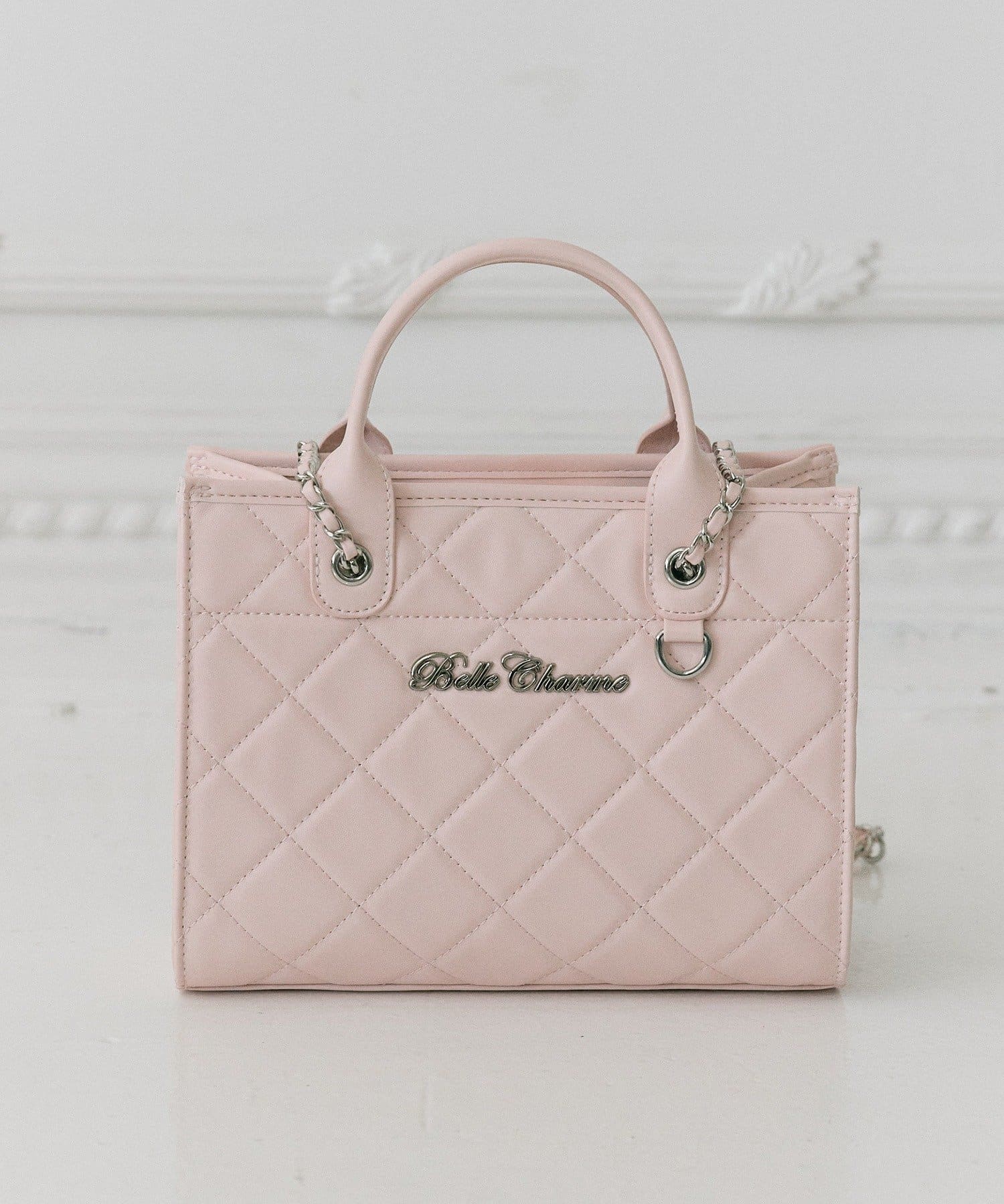 Belle Charme(ベルシャルム) Belle Charme Quilted Mini Tote