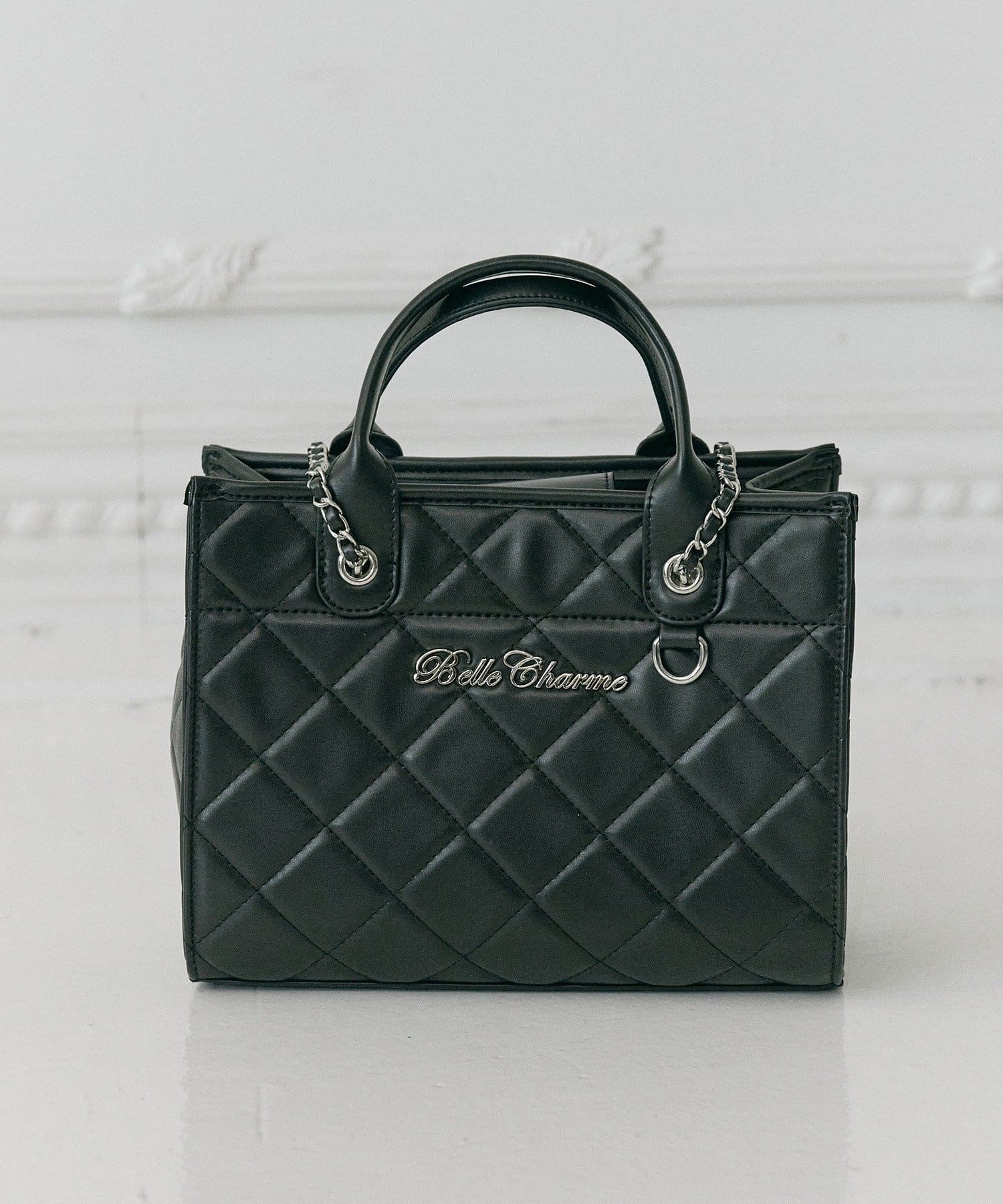 Belle Charme(ベルシャルム) Belle Charme Quilted Mini Tote