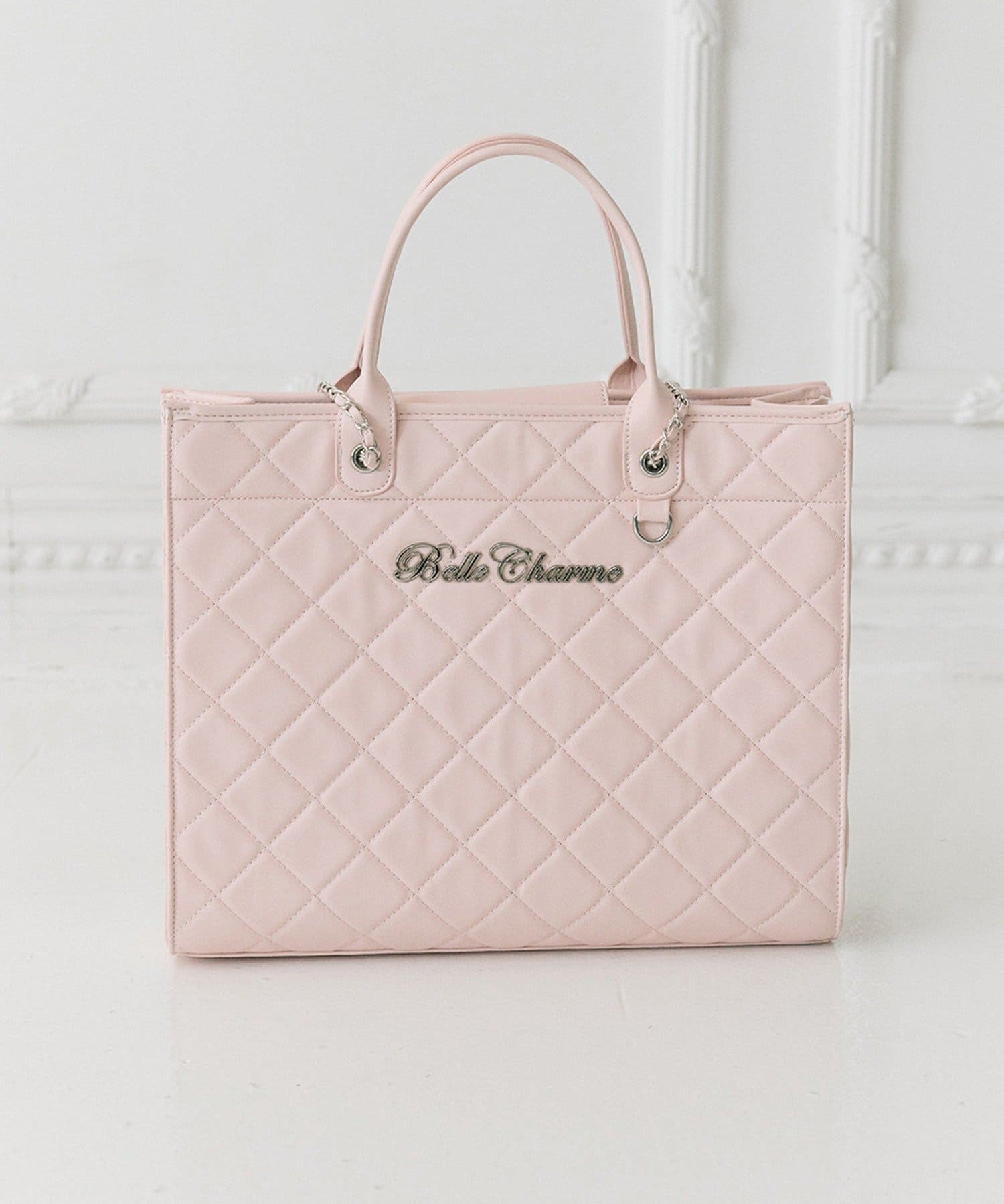 Belle Charme(ベルシャルム) Belle Charme Quilted Carry on Tote