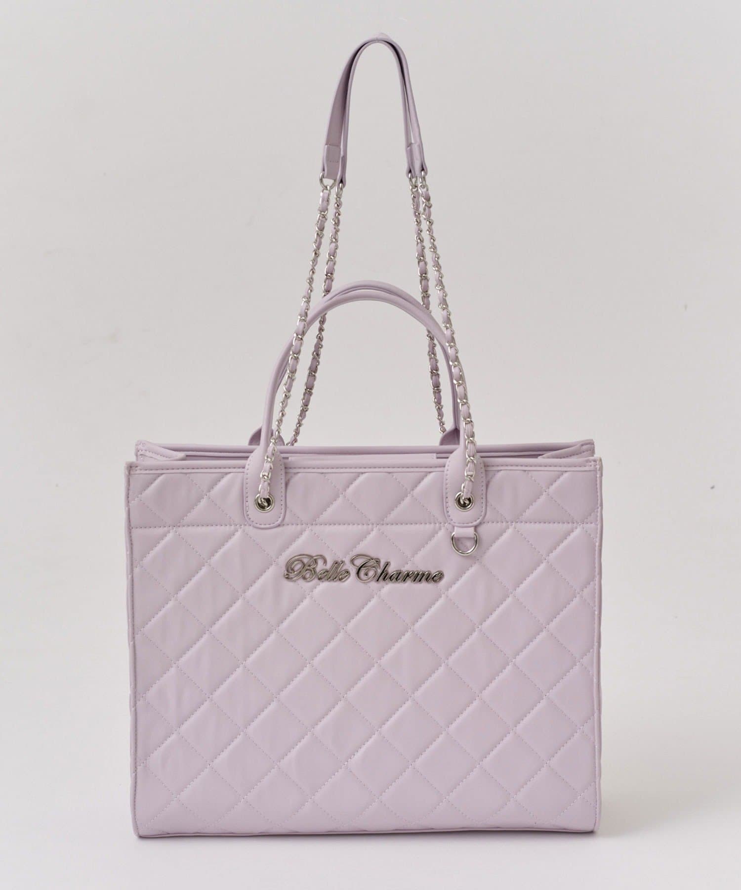 Belle Charme(ベルシャルム) Belle Charme Quilted Carry on Tote