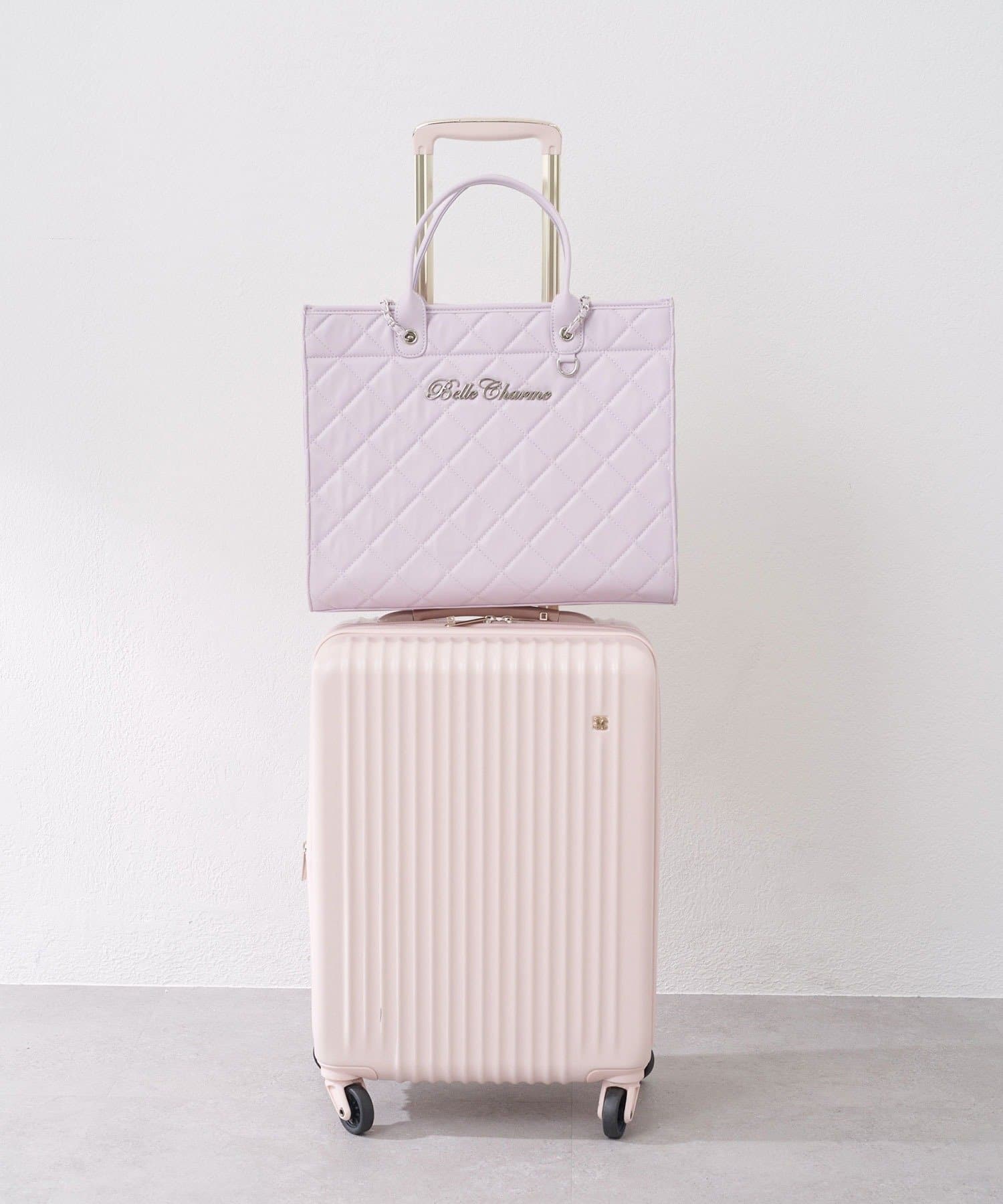 Belle Charme(ベルシャルム) Belle Charme Quilted Carry on Tote