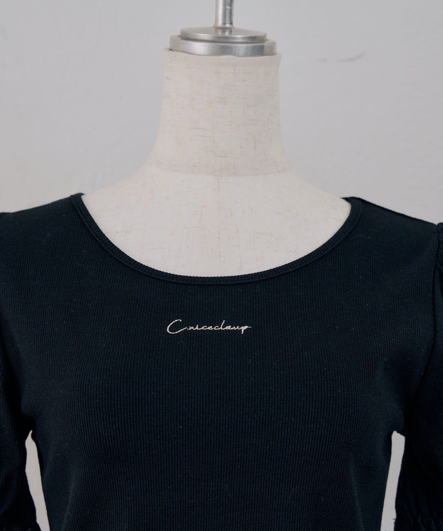 NICE CLAUP / OLIVE des OLIVE OUTLET(ナイスクラップ  / オリーブ デ オリーブ アウトレット) 【continuer】ラメロゴパフT