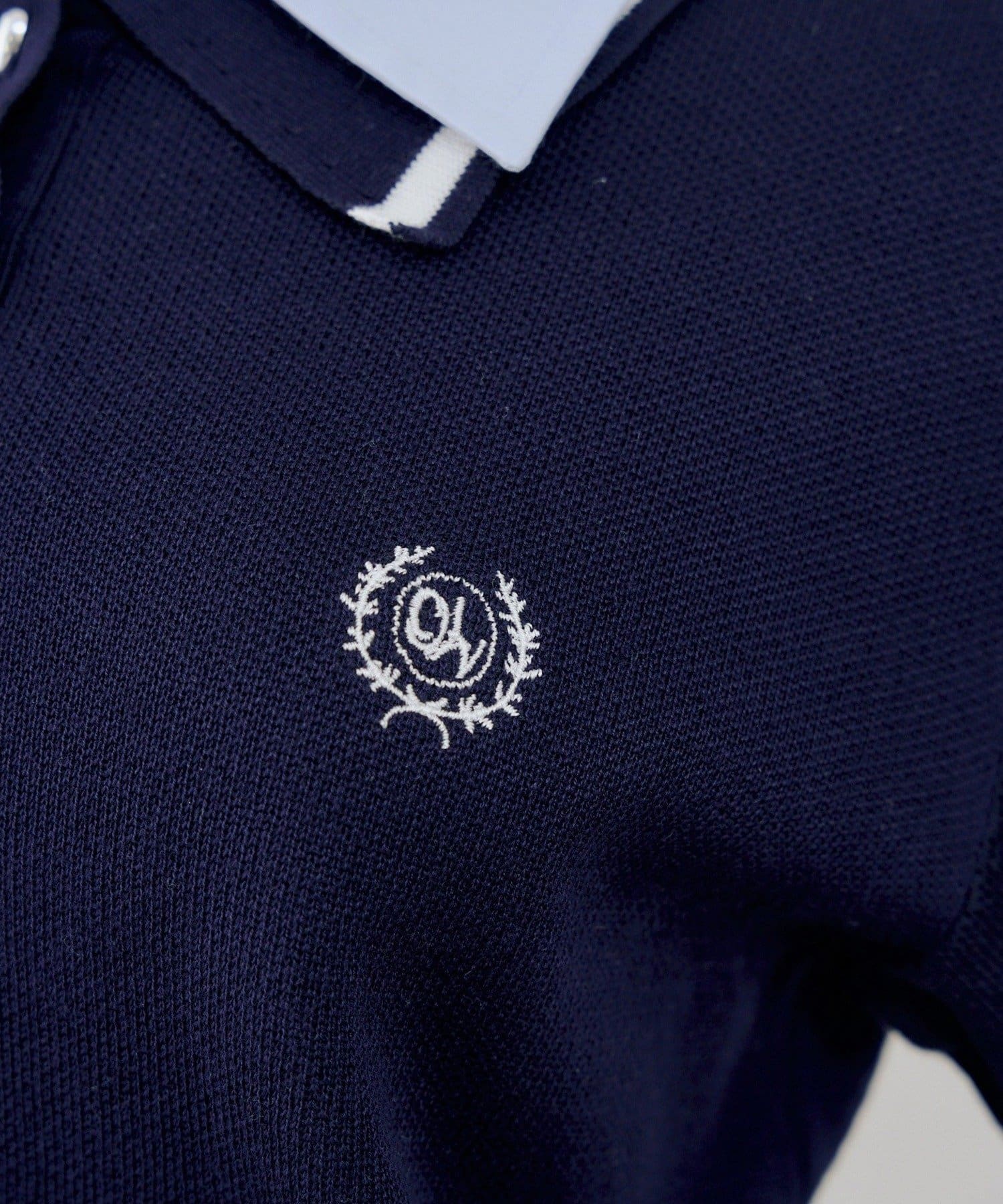 NICE CLAUP / OLIVE des OLIVE OUTLET(ナイスクラップ  / オリーブ デ オリーブ アウトレット) 【ANOTHER BRANCH】W衿ポロ+ミニプリーツスカート