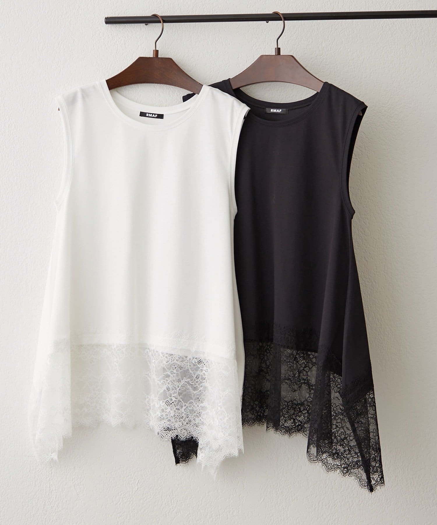 Remind me and forever(リマインドミーアンドフォーエバー) 裾レースノースリプルオーバー