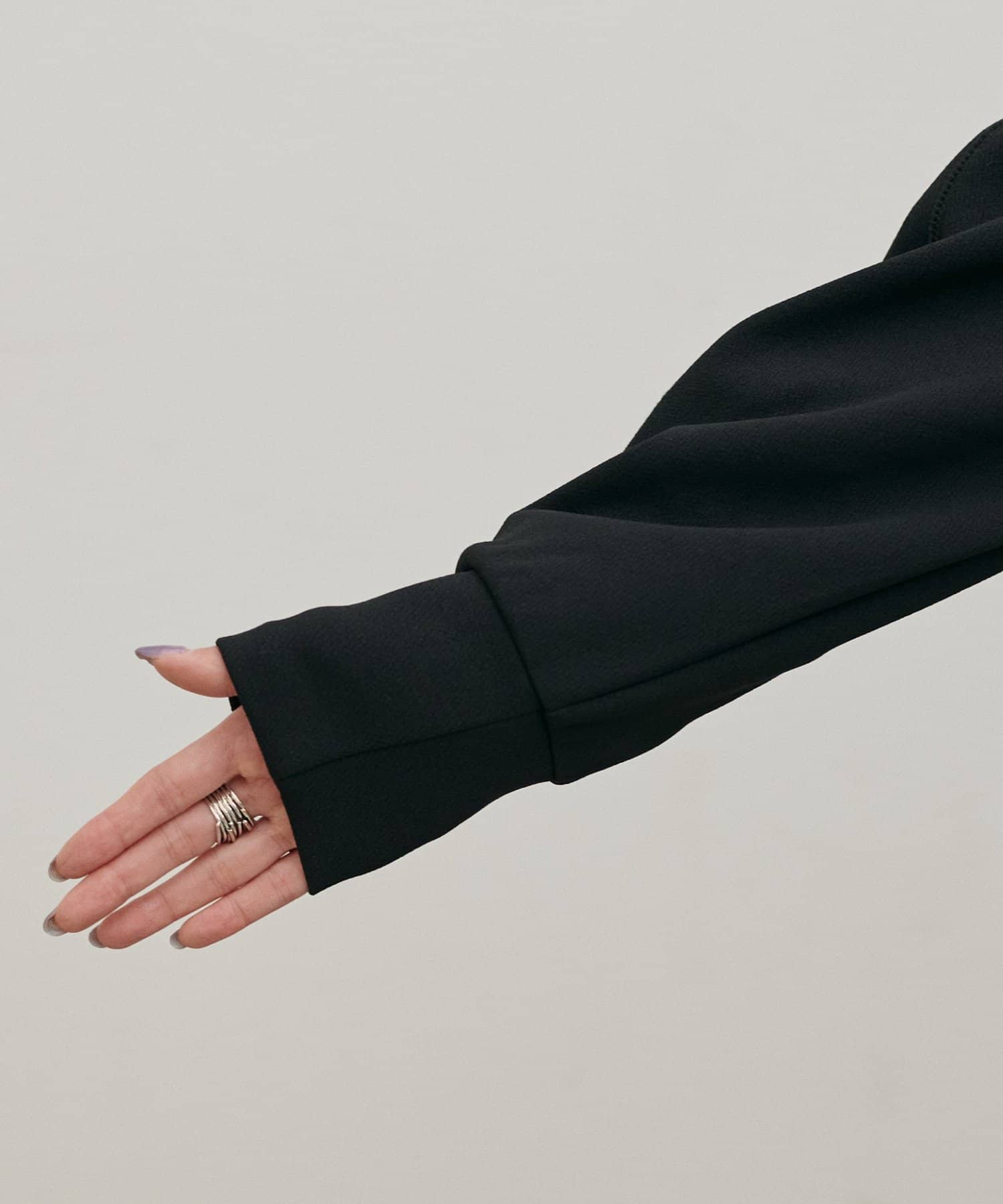 LARUTA(ラルータ) 【LARUTA】サンディカットジャージーカーデ