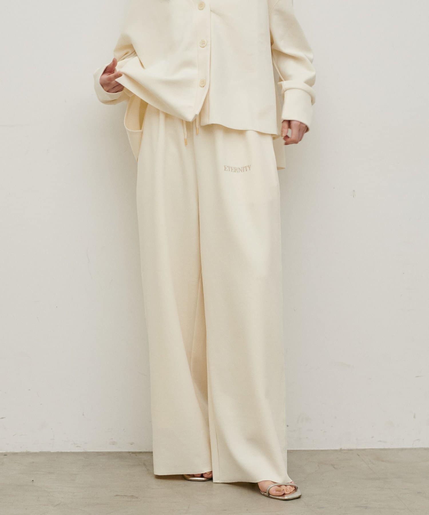 LARUTA(ラルータ) 【LARUTA】サンディカットジャージーパンツ