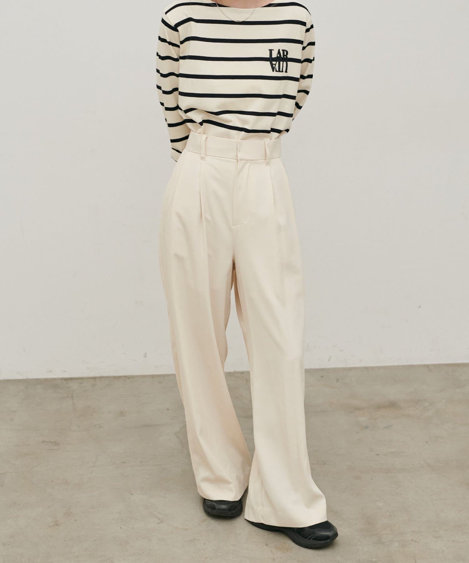 LARUTA(ラルータ) 【LARUTA】ツイストカルゼタックパンツ