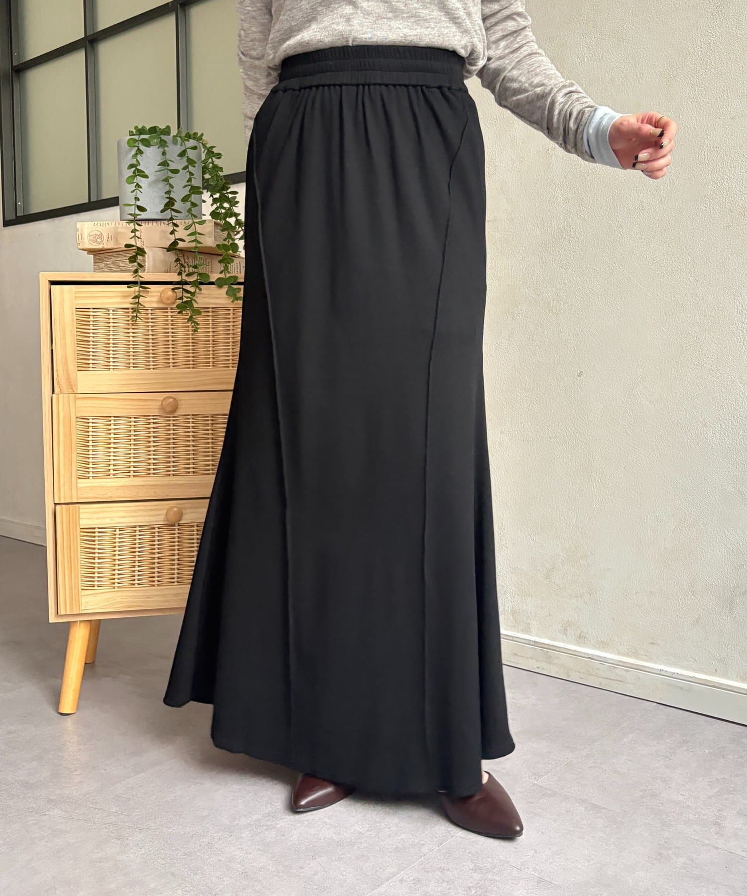 Thevon.(ゼヴォン) リブマーメイドスカート