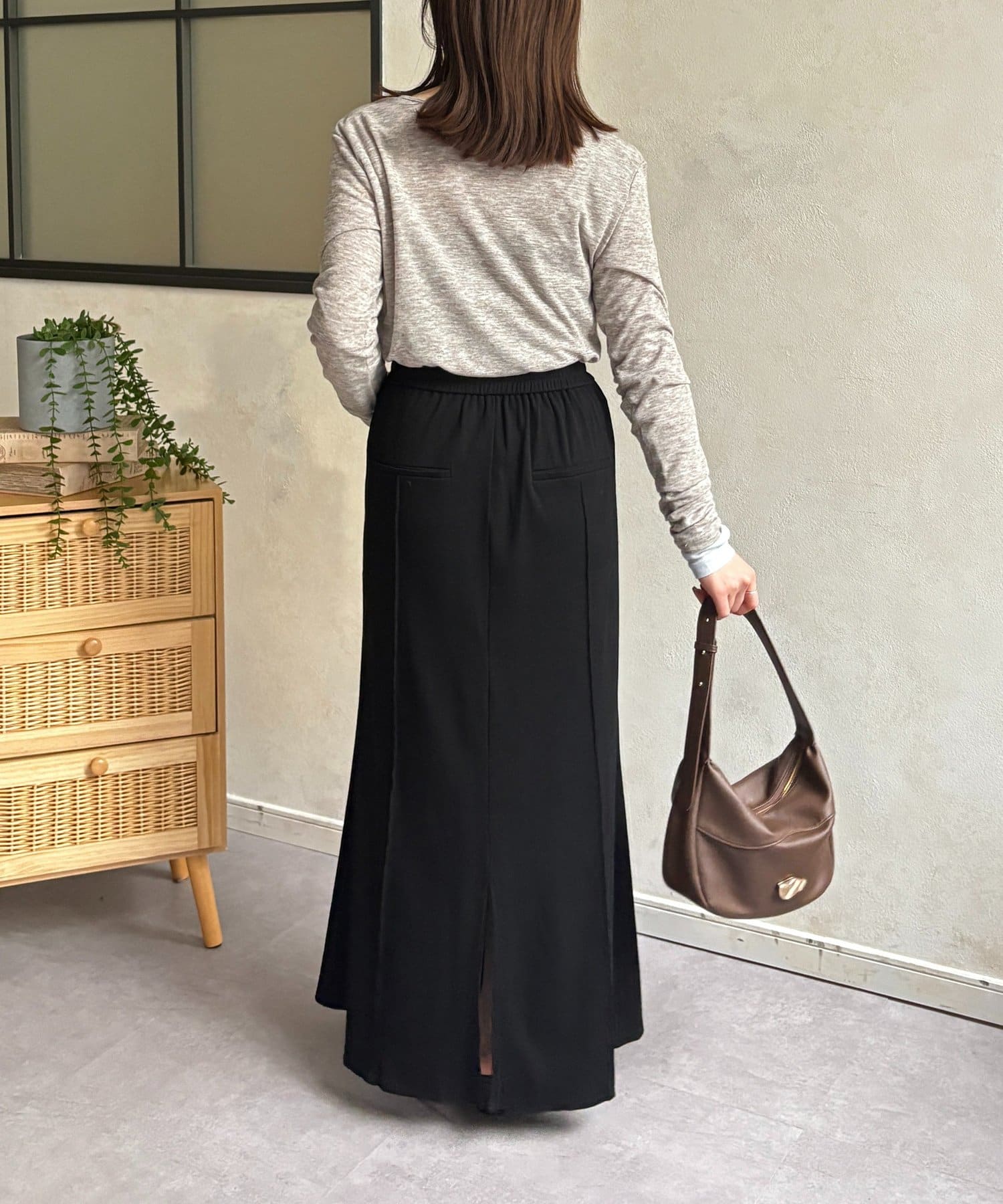 Thevon.(ゼヴォン) リブマーメイドスカート