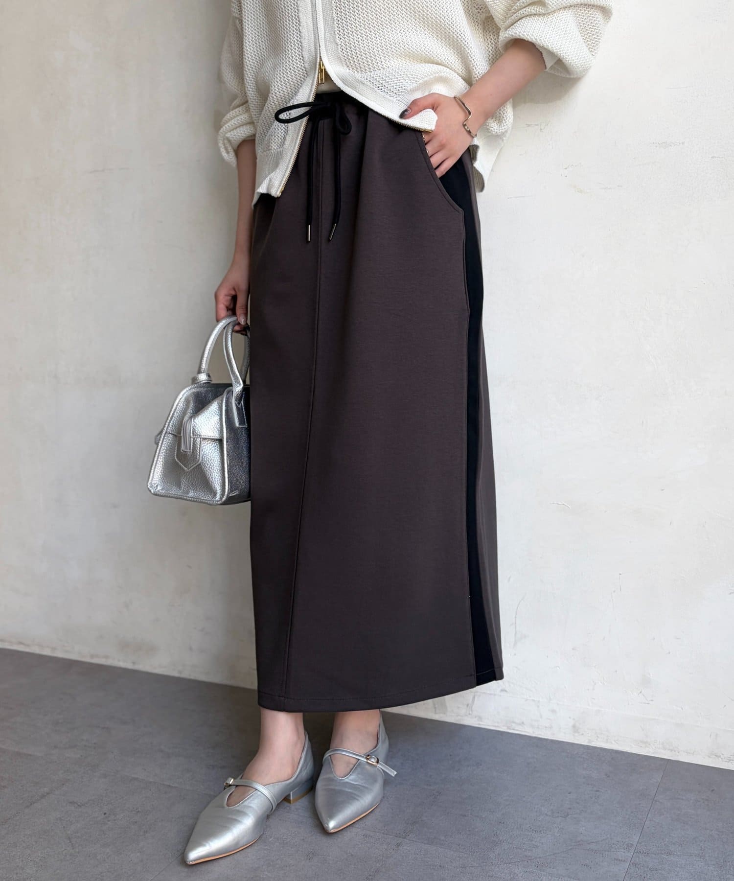 Chez toi(シェトワ) サイドラインイージースカート