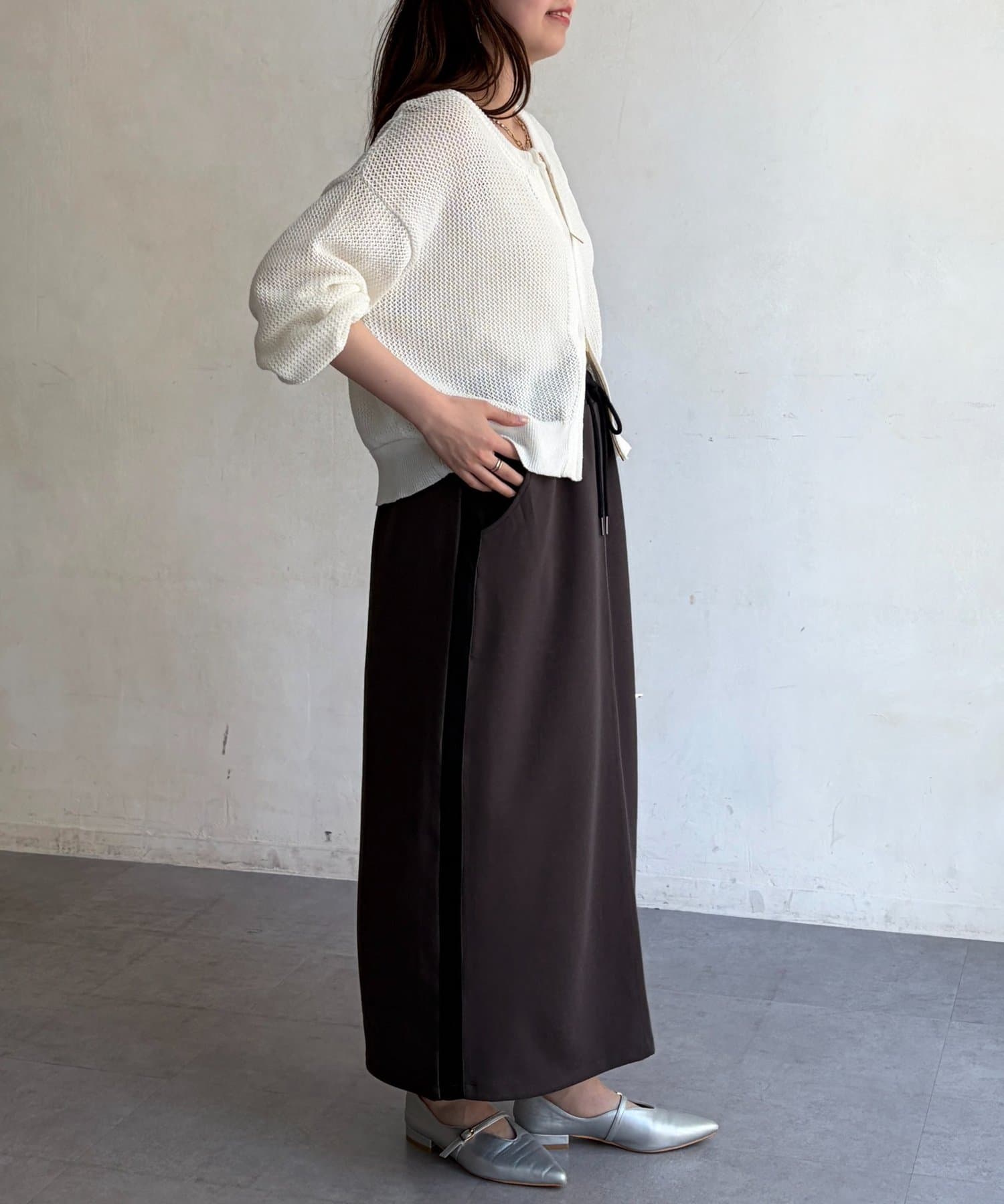 Chez toi(シェトワ) サイドラインイージースカート