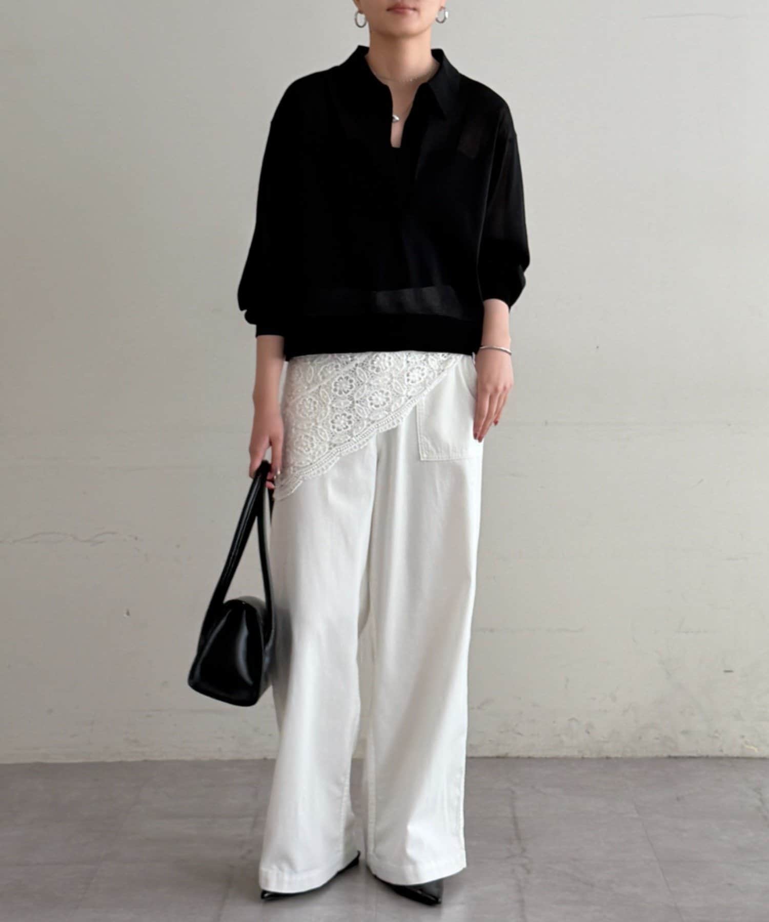 LOUNGEDRESS(ラウンジドレス) 【GALENA/ガレナ】コットンレーススカーフ