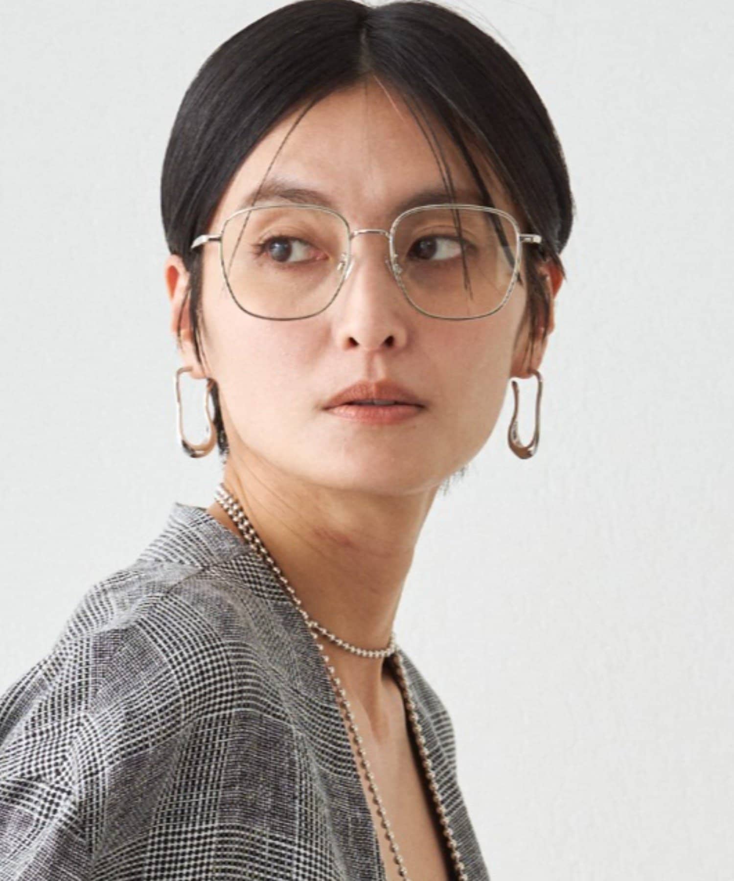 LOUNGEDRESS(ラウンジドレス) 【GALENA/ガレナ】メタルスクエアめがね