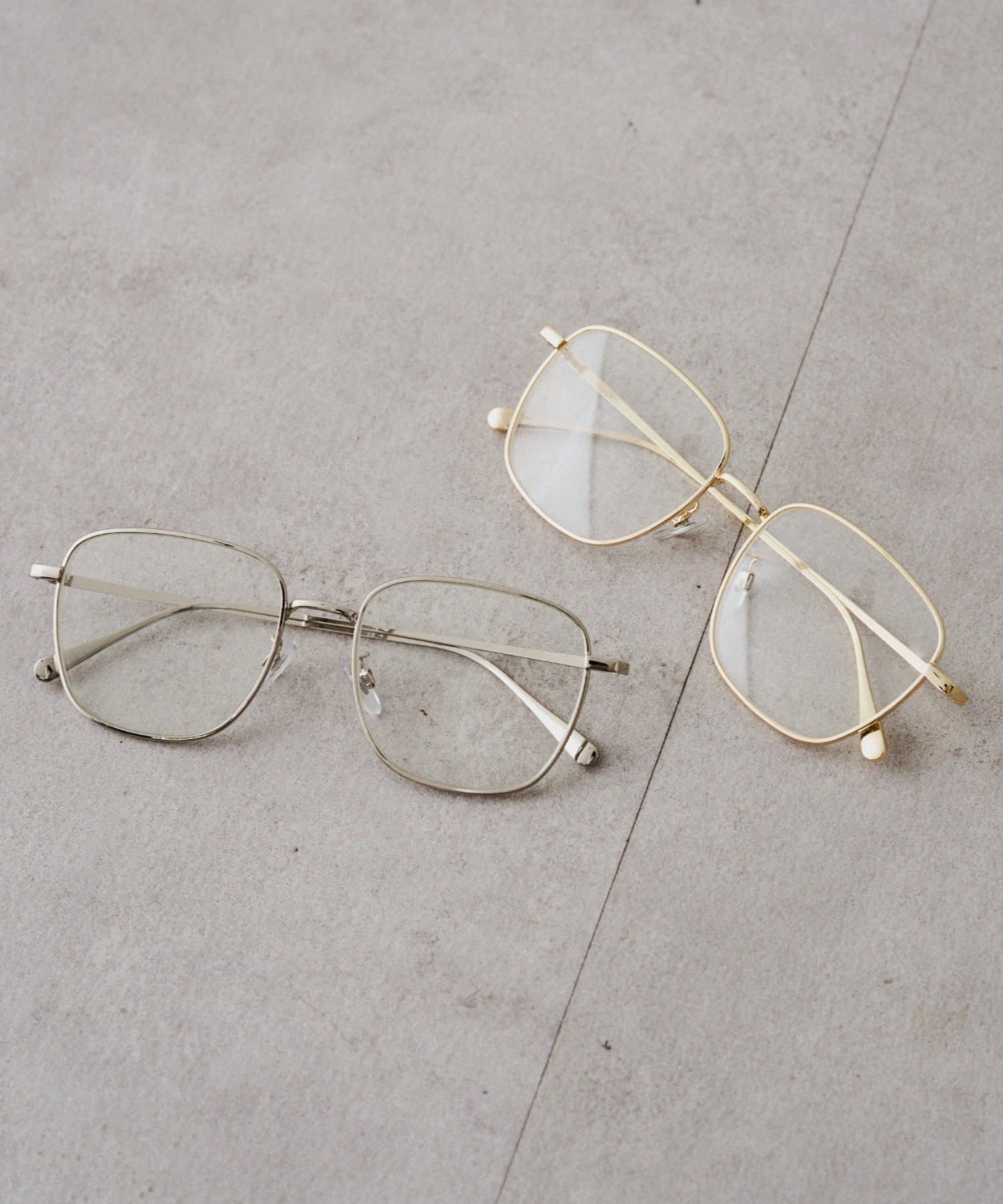 LOUNGEDRESS(ラウンジドレス) 【GALENA/ガレナ】メタルスクエアめがね