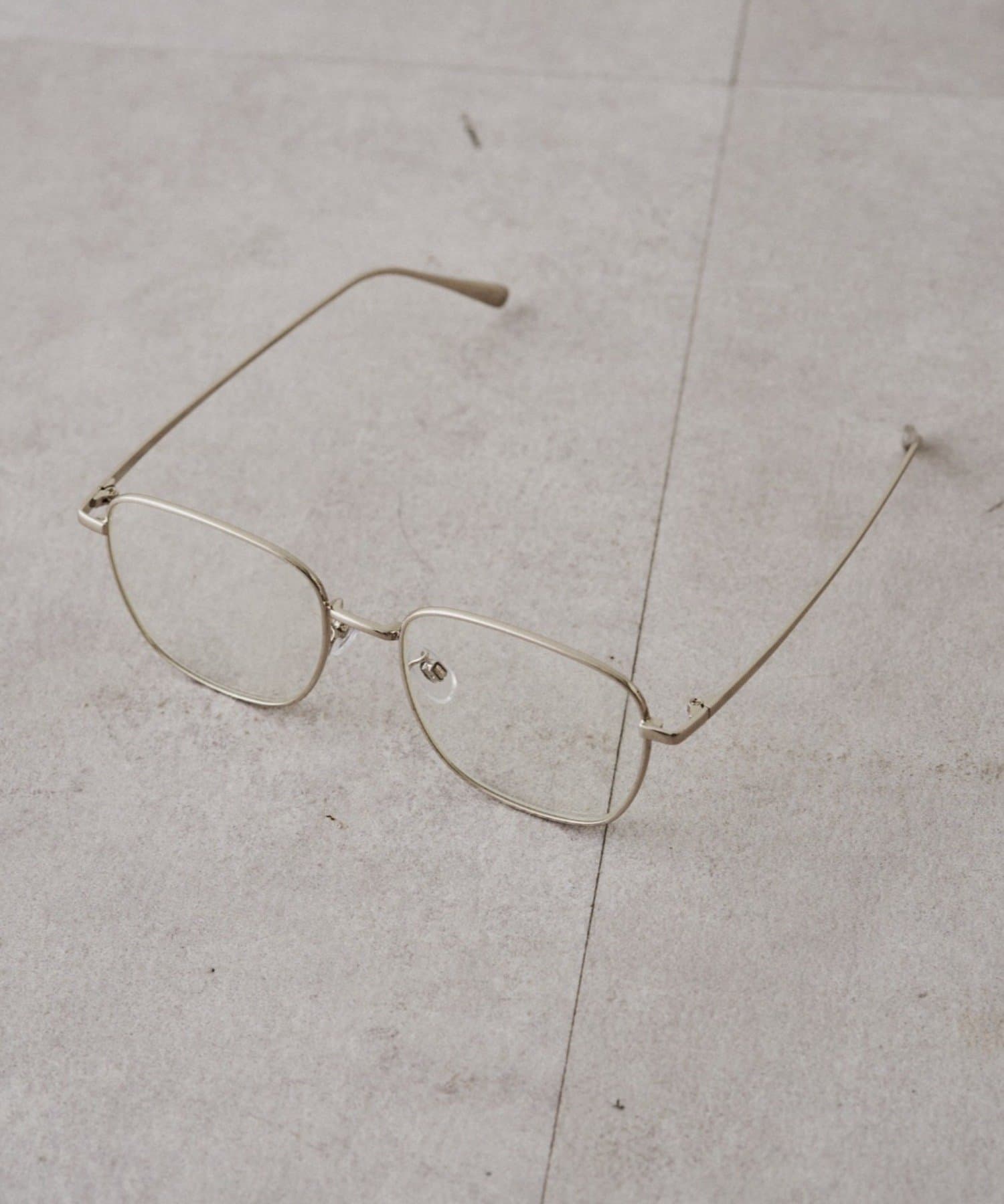 LOUNGEDRESS(ラウンジドレス) 【GALENA/ガレナ】メタルスクエアめがね