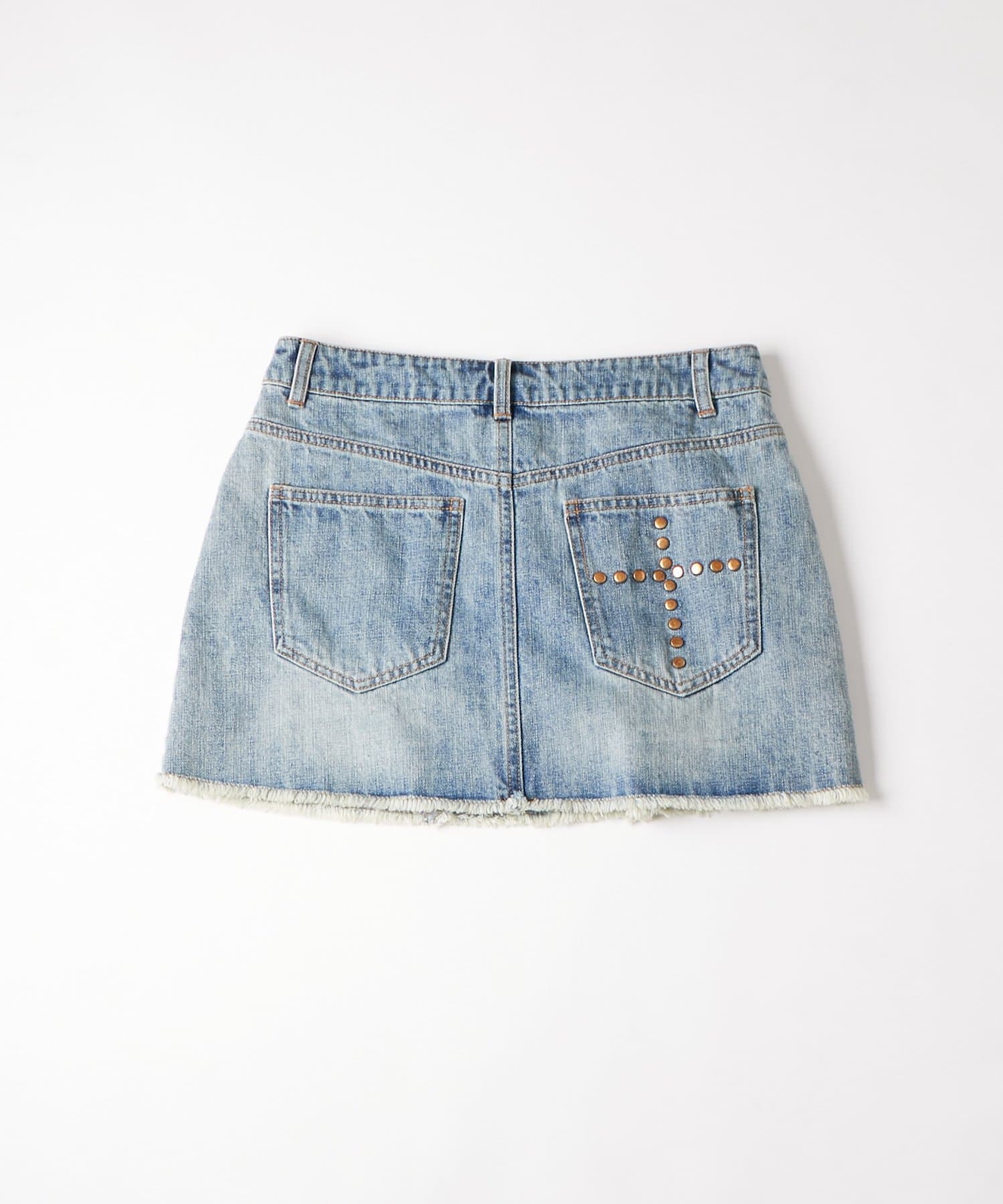 WHO’S WHO gallery(フーズフーギャラリー) スタッズデニムミニスカート