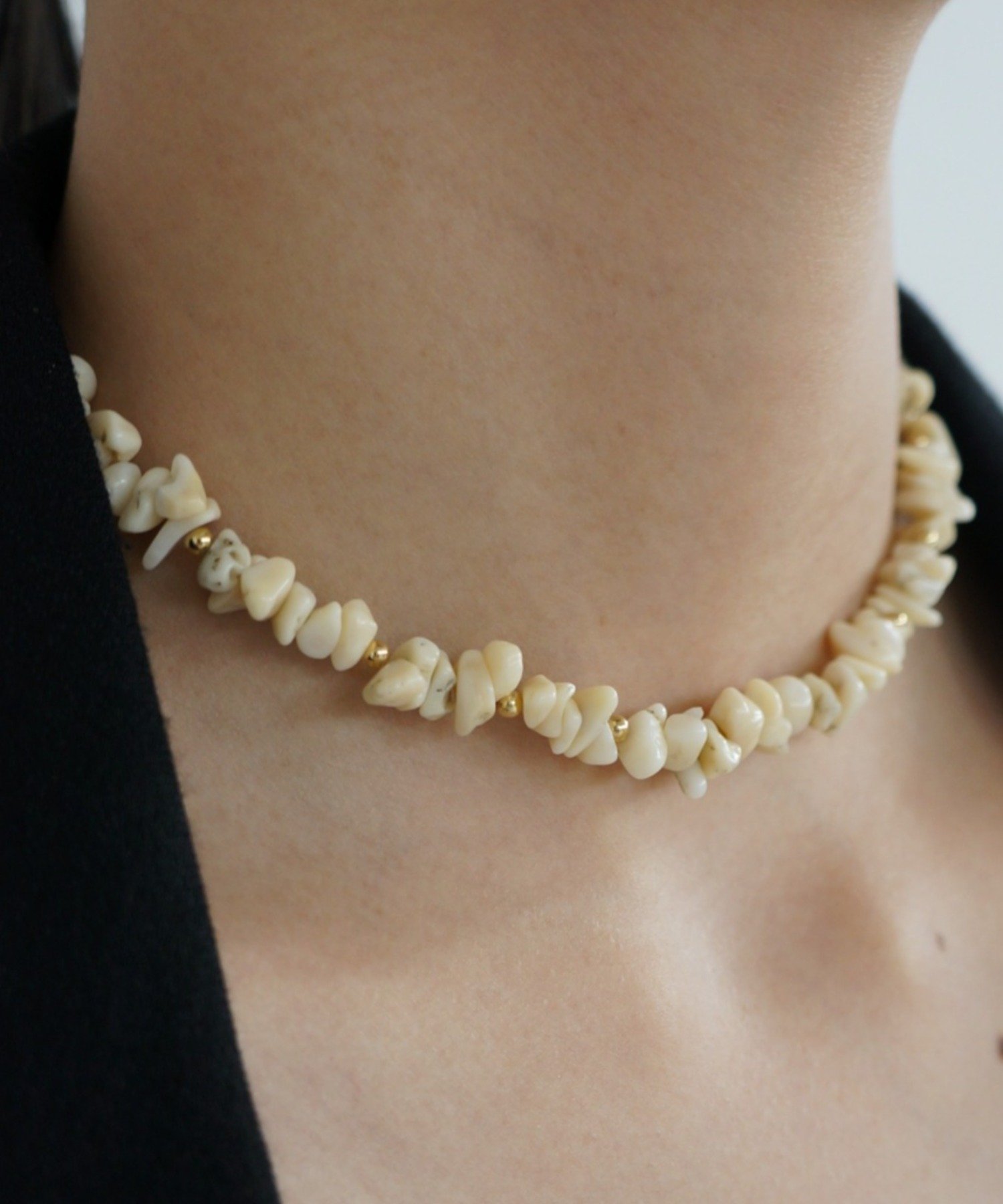 LOUNGEDRESS(ラウンジドレス) 【GALENA/ガレナ】ストーンビーズネックレス