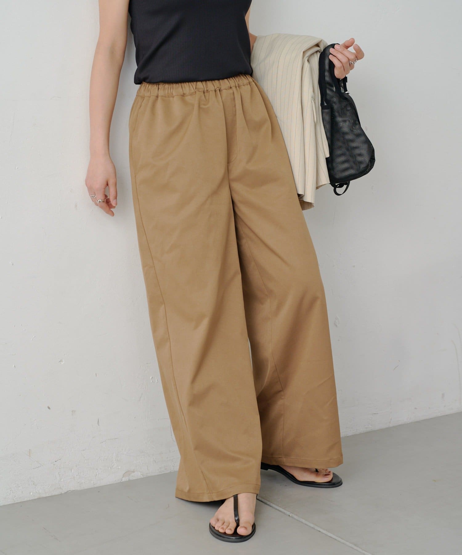 COLONY 2139(コロニー トゥーワンスリーナイン) 【セットアップ対応】ナチュラルストレッチイージーパンツ