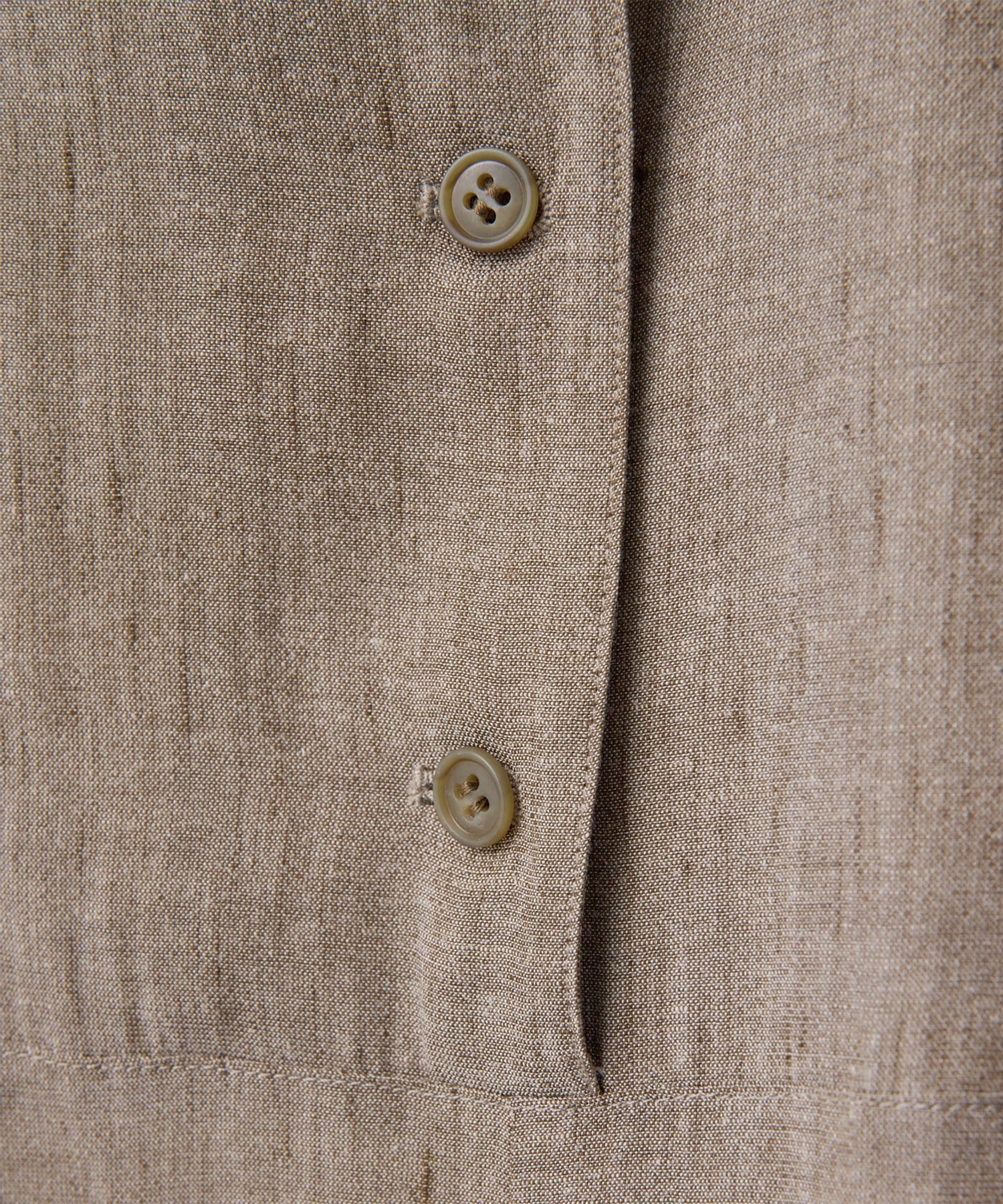 Whim Gazette(ウィム ガゼット) 【THE PAUSE】リネン混カイキンジャンプスーツ