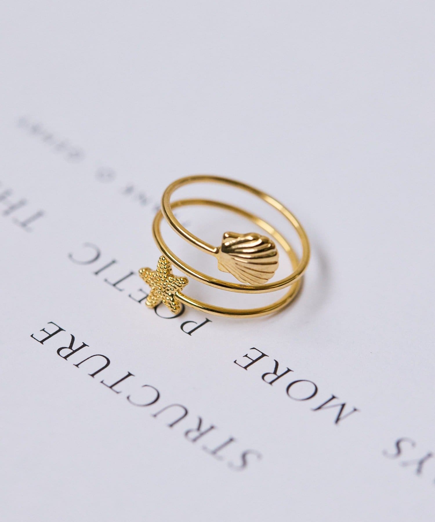 ear PAPILLONNER(イア パピヨネ) コイルマリンリング