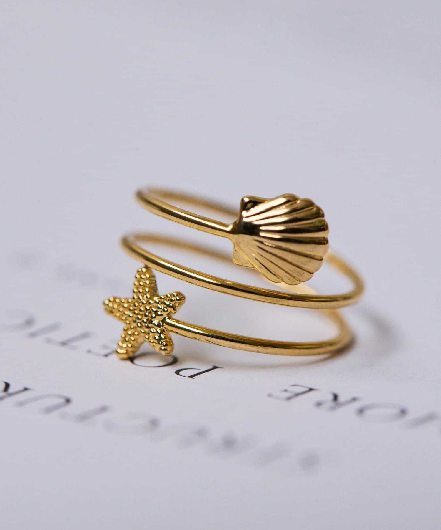 ear PAPILLONNER(イア パピヨネ) コイルマリンリング