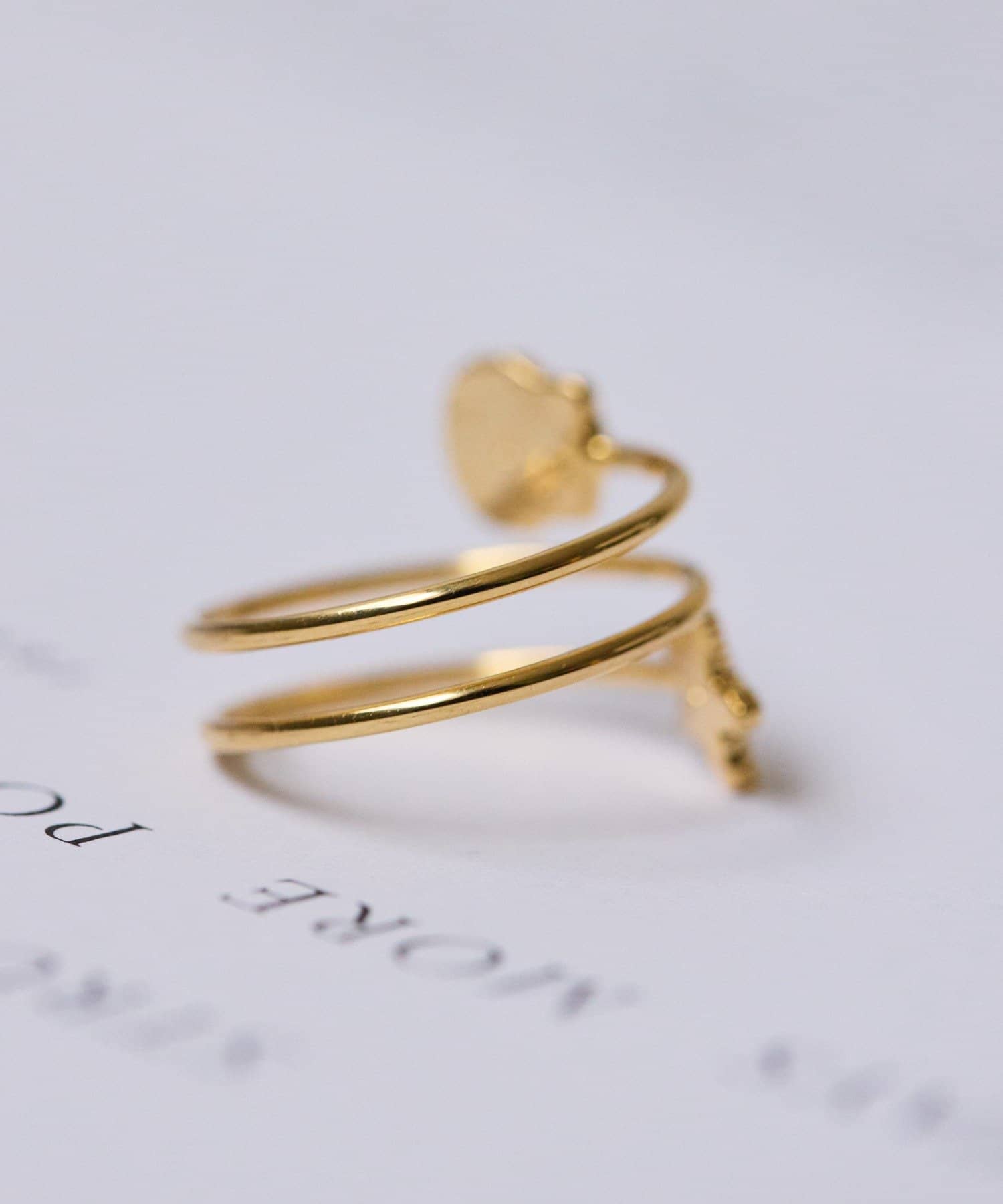 ear PAPILLONNER(イア パピヨネ) コイルマリンリング