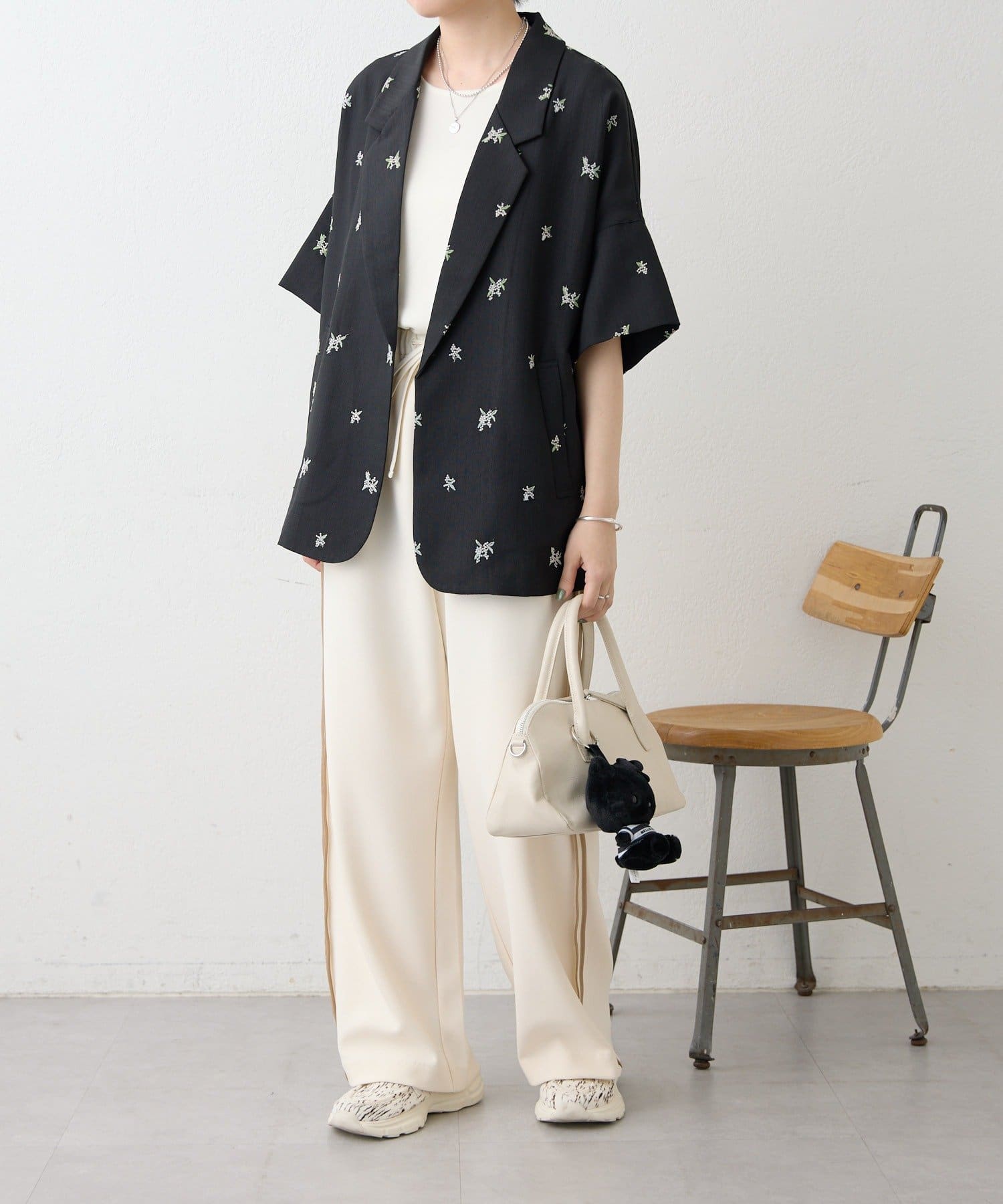 ear PAPILLONNER(イア パピヨネ) 【HELLO KITTY（ハローキティ）×ear】コラボぬいぐるみチャーム