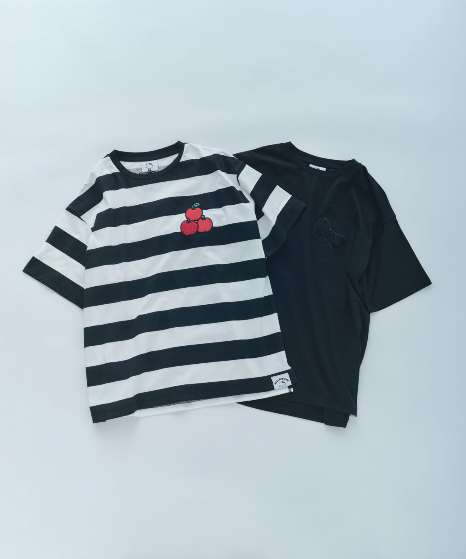 ear PAPILLONNER(イア パピヨネ) 【HELLO KITTY（ハローキティ）×ear】コラボTシャツ《手洗い可》