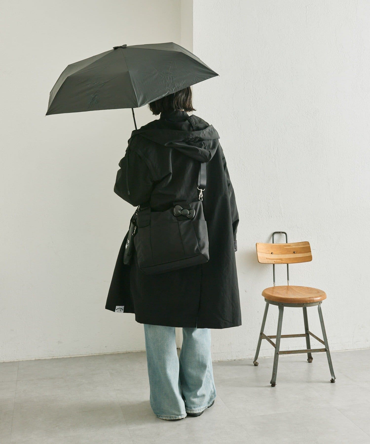 ear PAPILLONNER(イア パピヨネ) 【HELLO KITTY（ハローキティ）×ear】レインコート《2WAY》