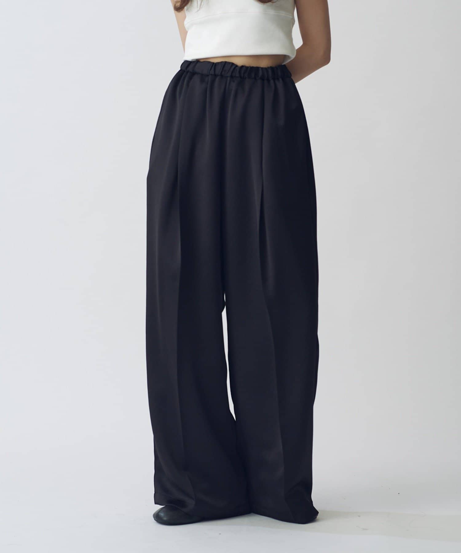 Lui's(ルイス) ヴィンテージサテンイージーパンツ