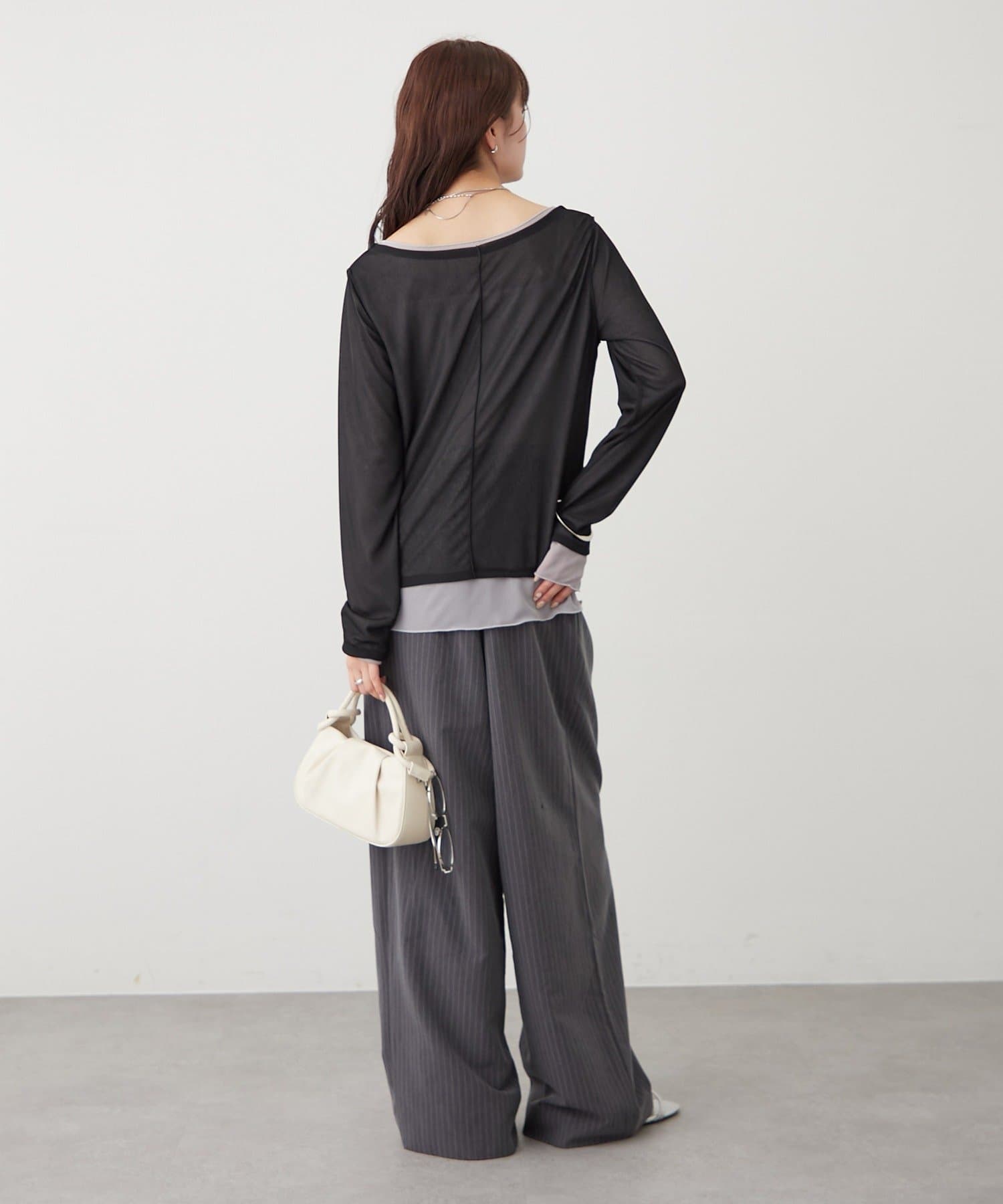 mystic(ミスティック) レイヤードシアーロンT